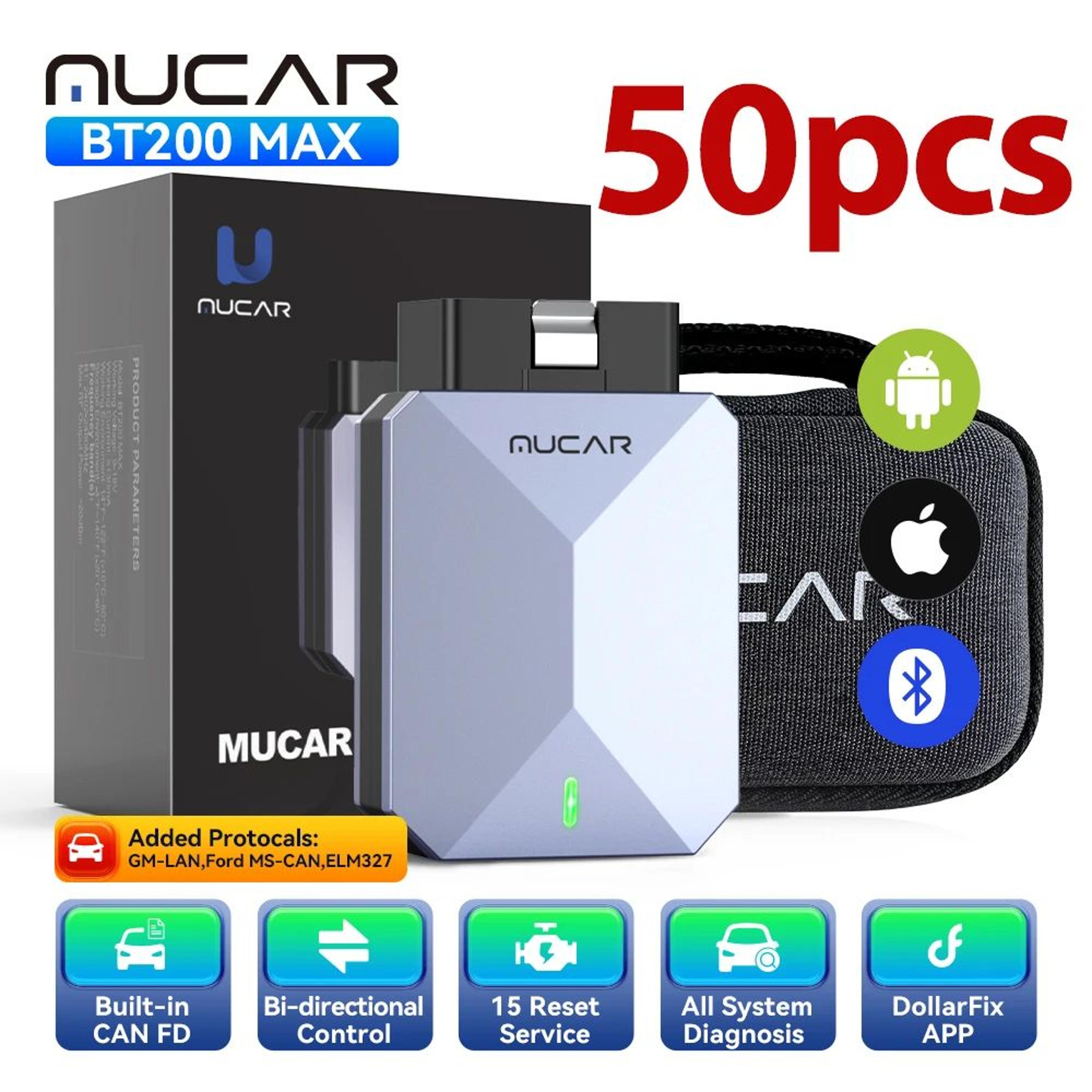 MUCAR BT200 MAX Bluetooth OBD2 Scanner With Bidirectional Control  Full System Diagnostics 10