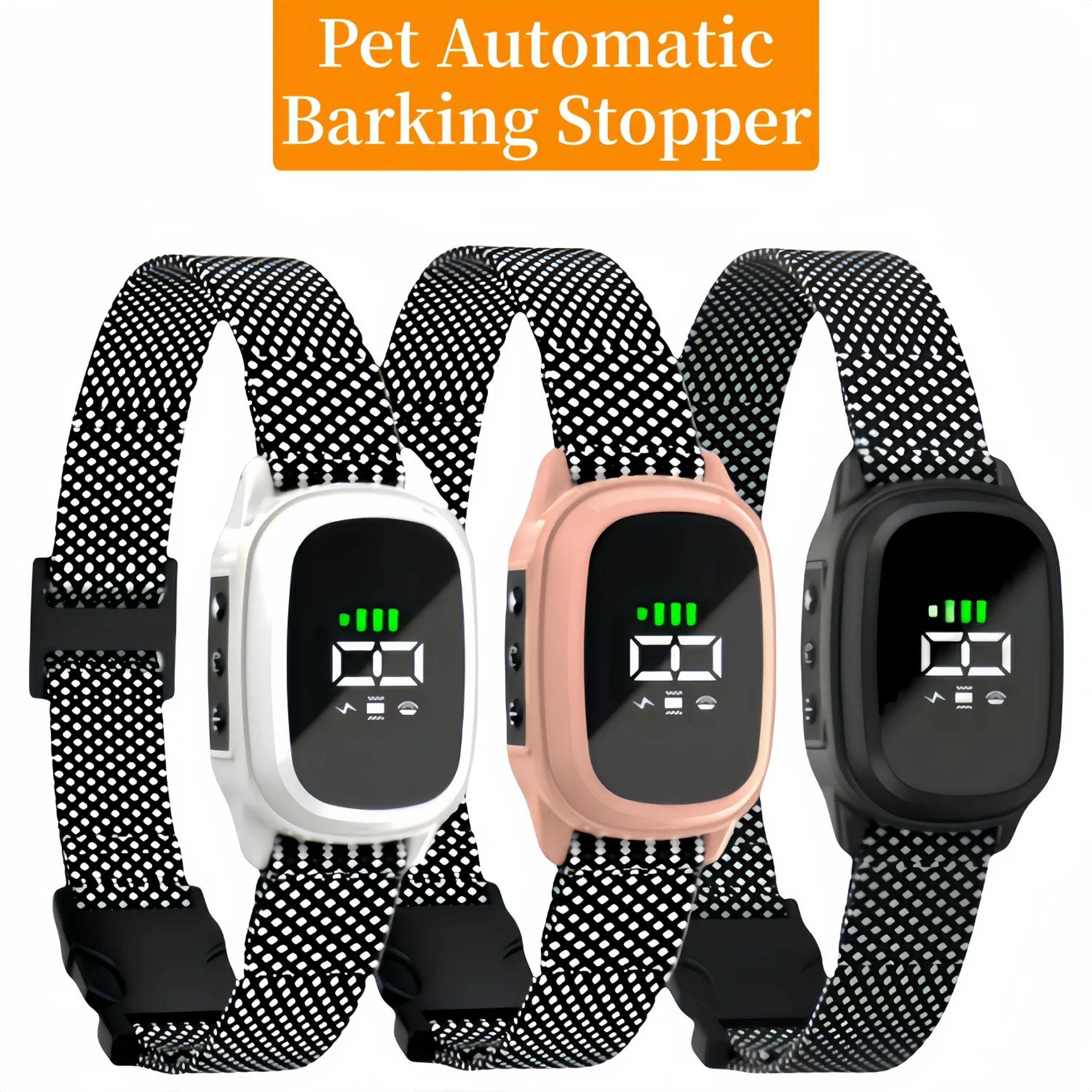 quietpaws rechargeable anti bark dog collar for small to large dogs