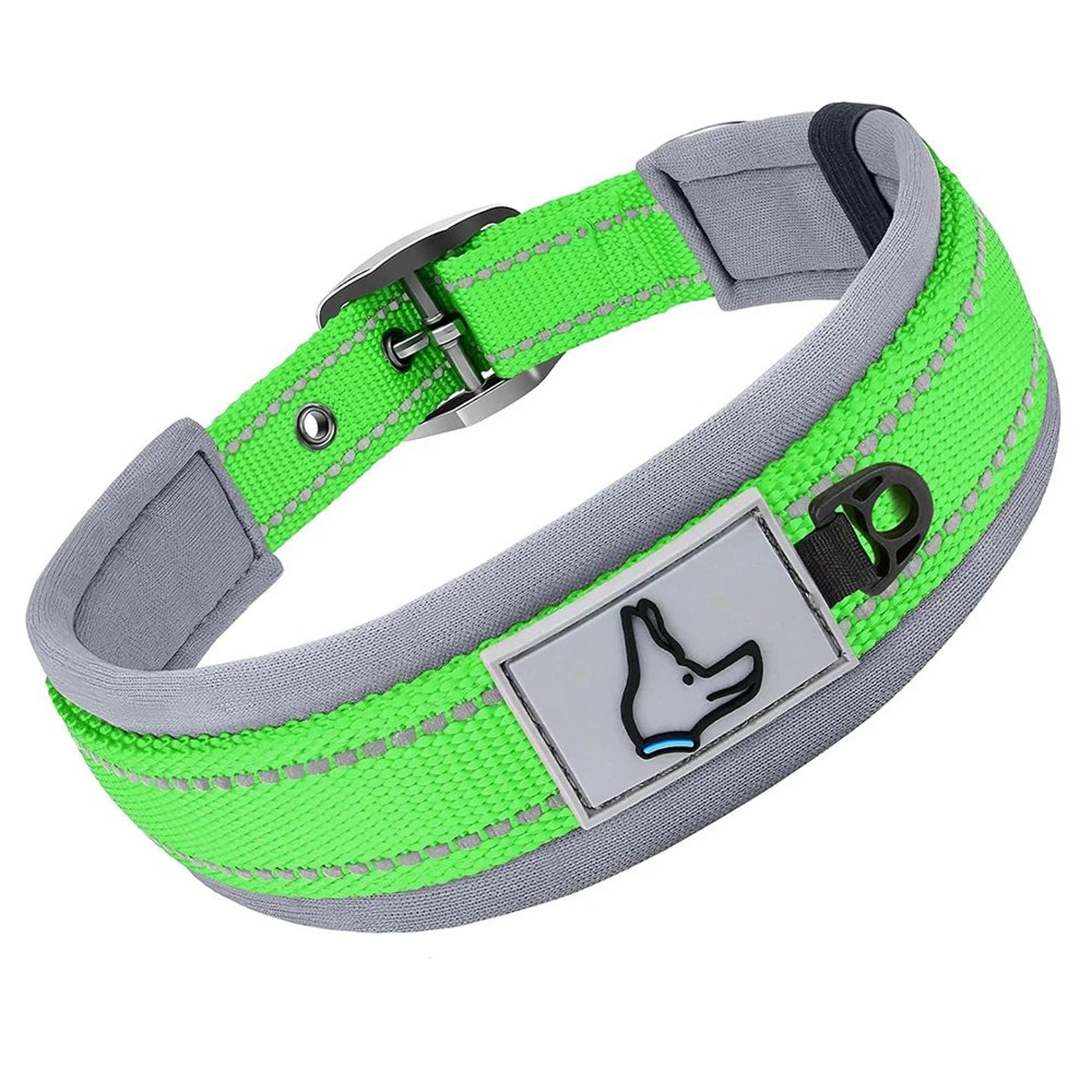 ComfortFit Reflective Padded Dog Collar 7