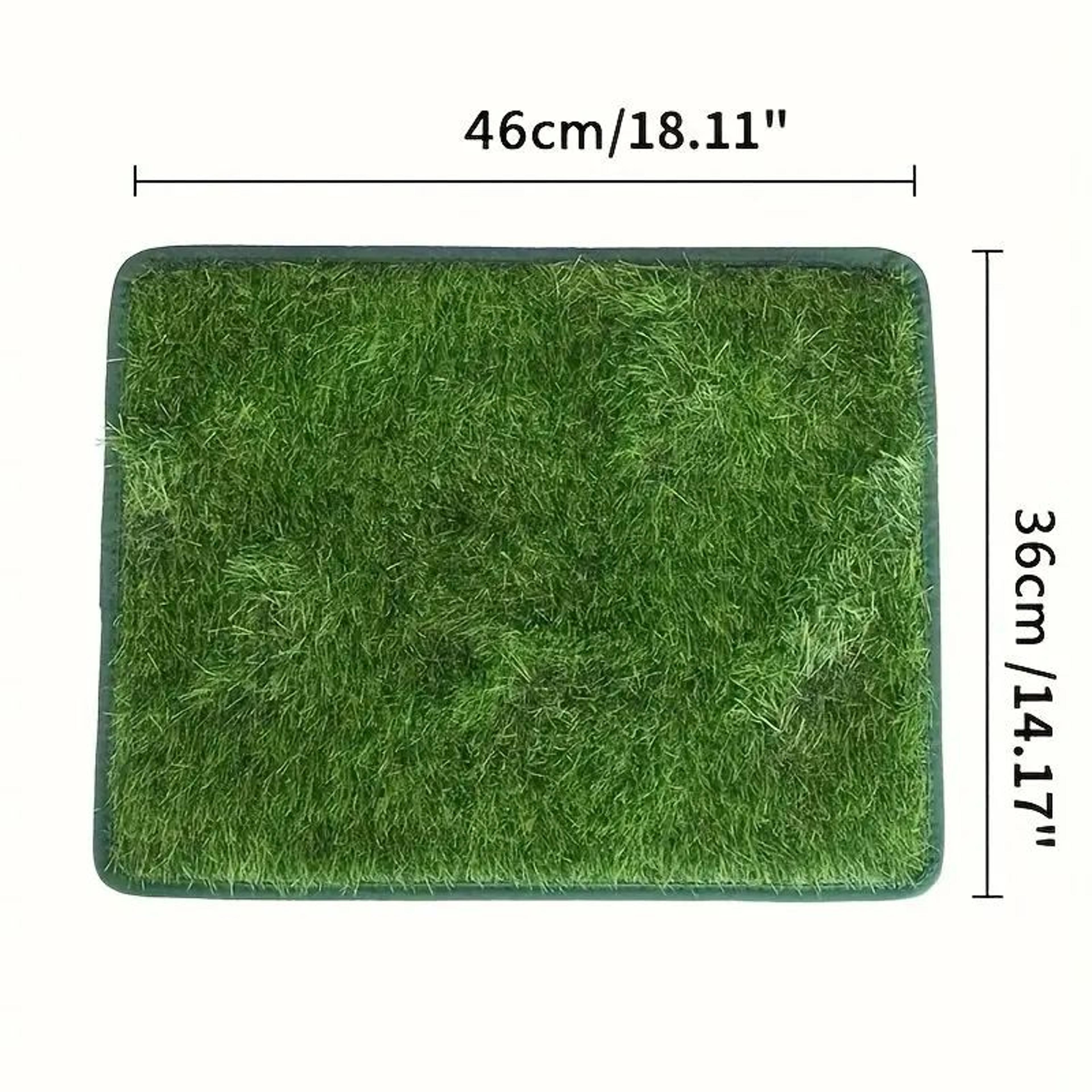 PawPatch Indoor Dog Potty Grass Training Mat For Balcony  Patio 6