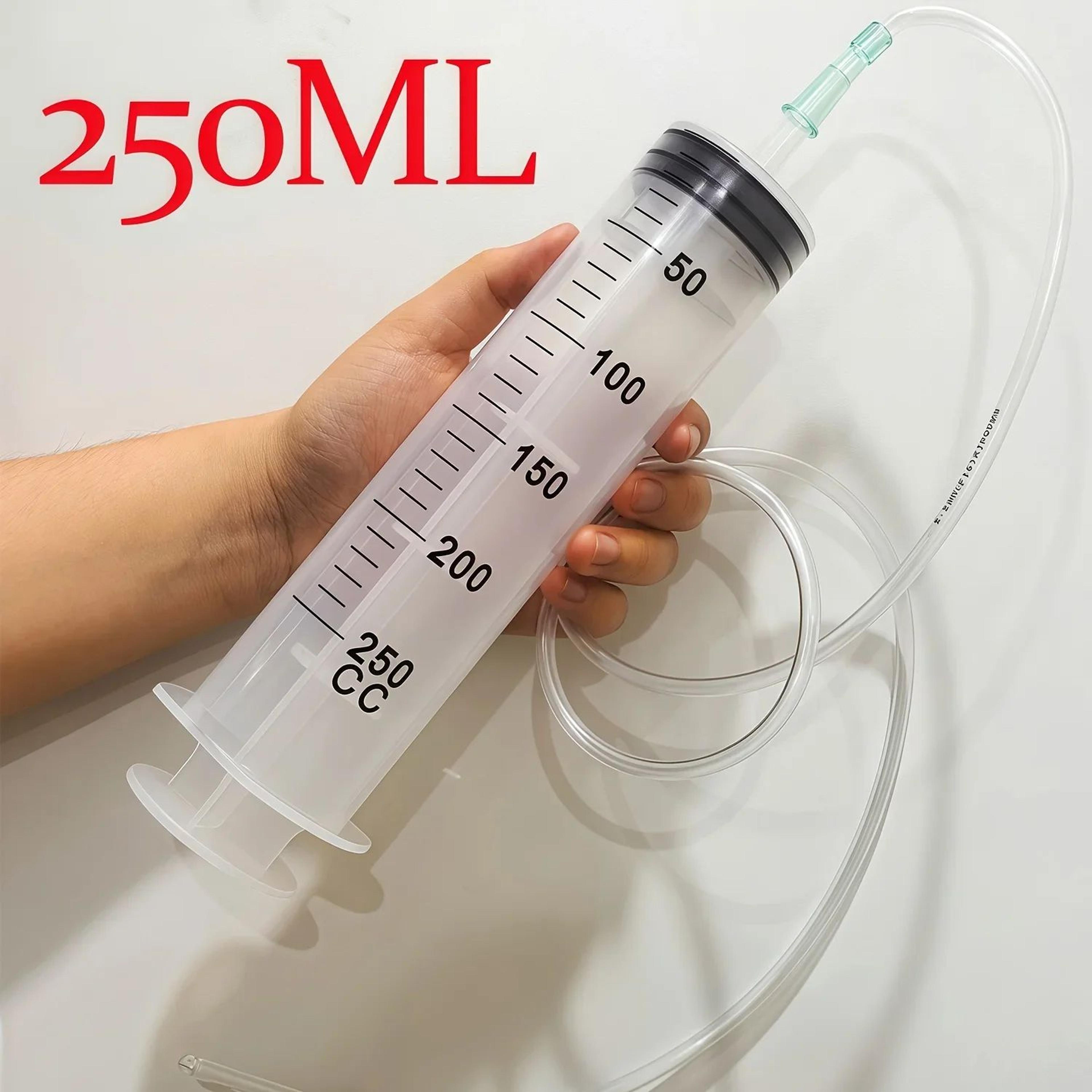 Pet Feeding  Measuring Syringe Kit With Hose  Large Capacity Liquid Dispenser For Pets Oil  DIY Use 11