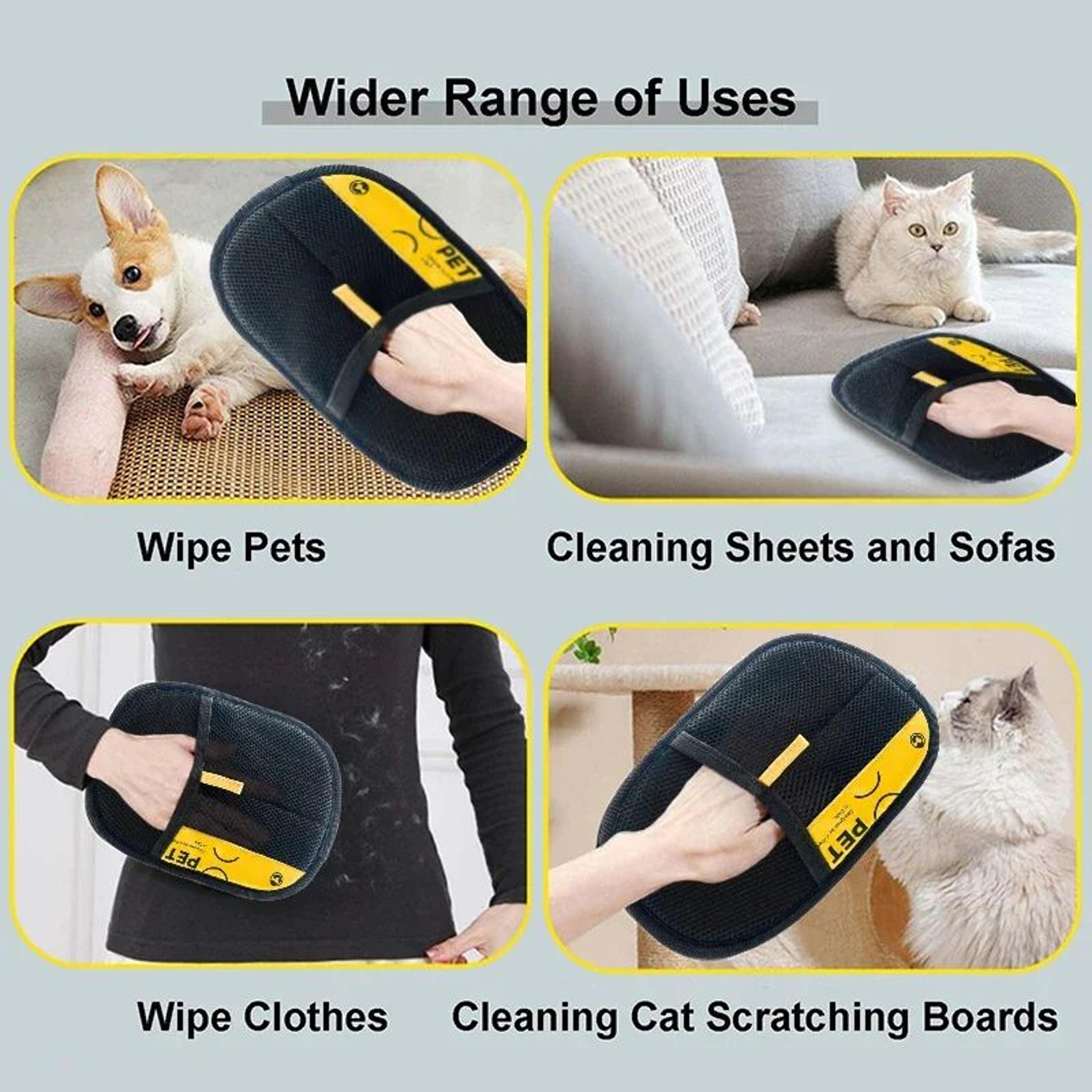 FurSweep Pet Hair Remover Glove  Lint Roller For Cats And Dogs 5