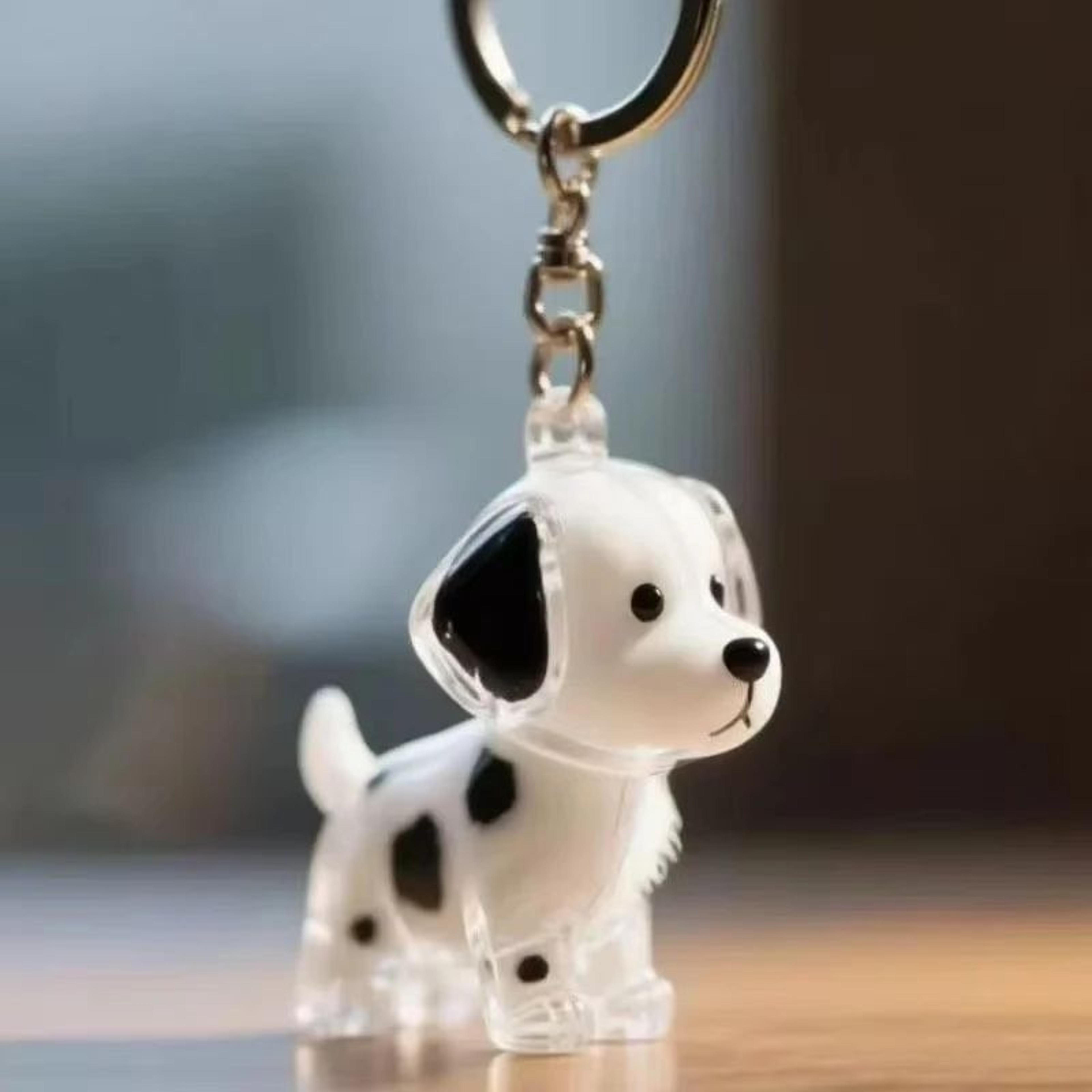 Pet Fur Keepsake Keychain For Dog Lovers  Cute Hair Storage Bag Charm 9