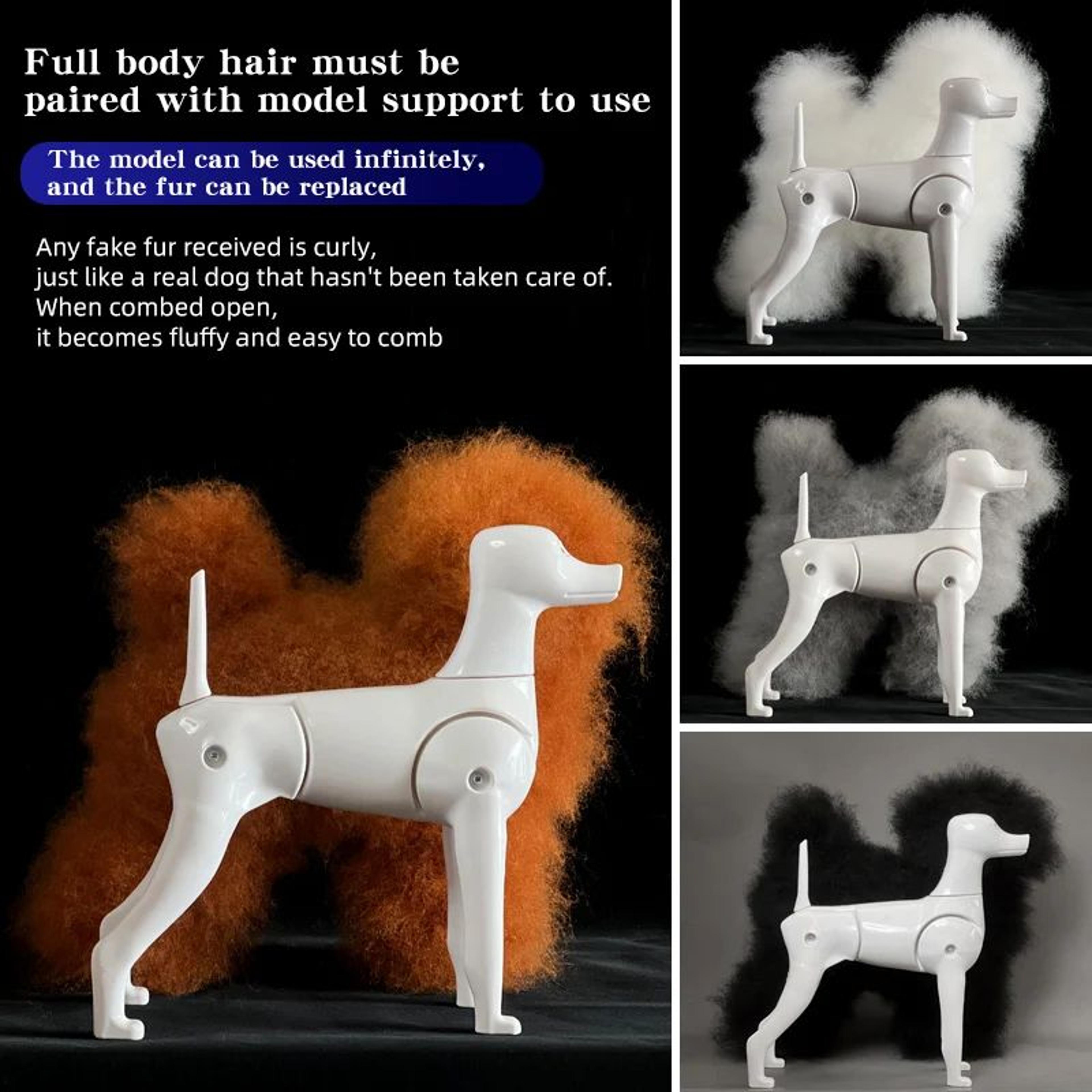 Professional Dog Grooming Practice Model For Poodle Styling Training 2