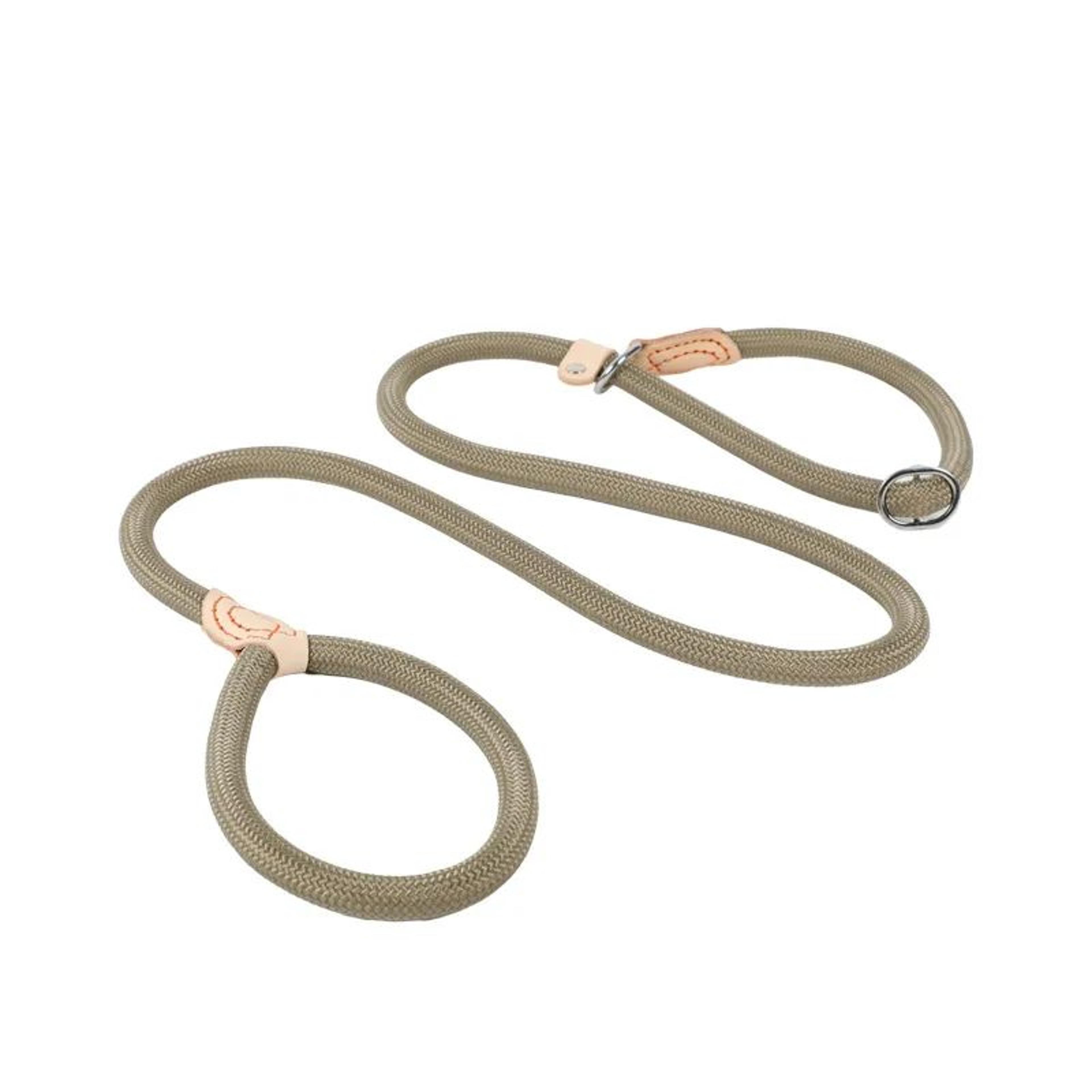 TitanGrip Slip Rope Dog Leash For Medium  Large Dogs  HeavyDuty Braided Dog Training Leash With Adj 8
