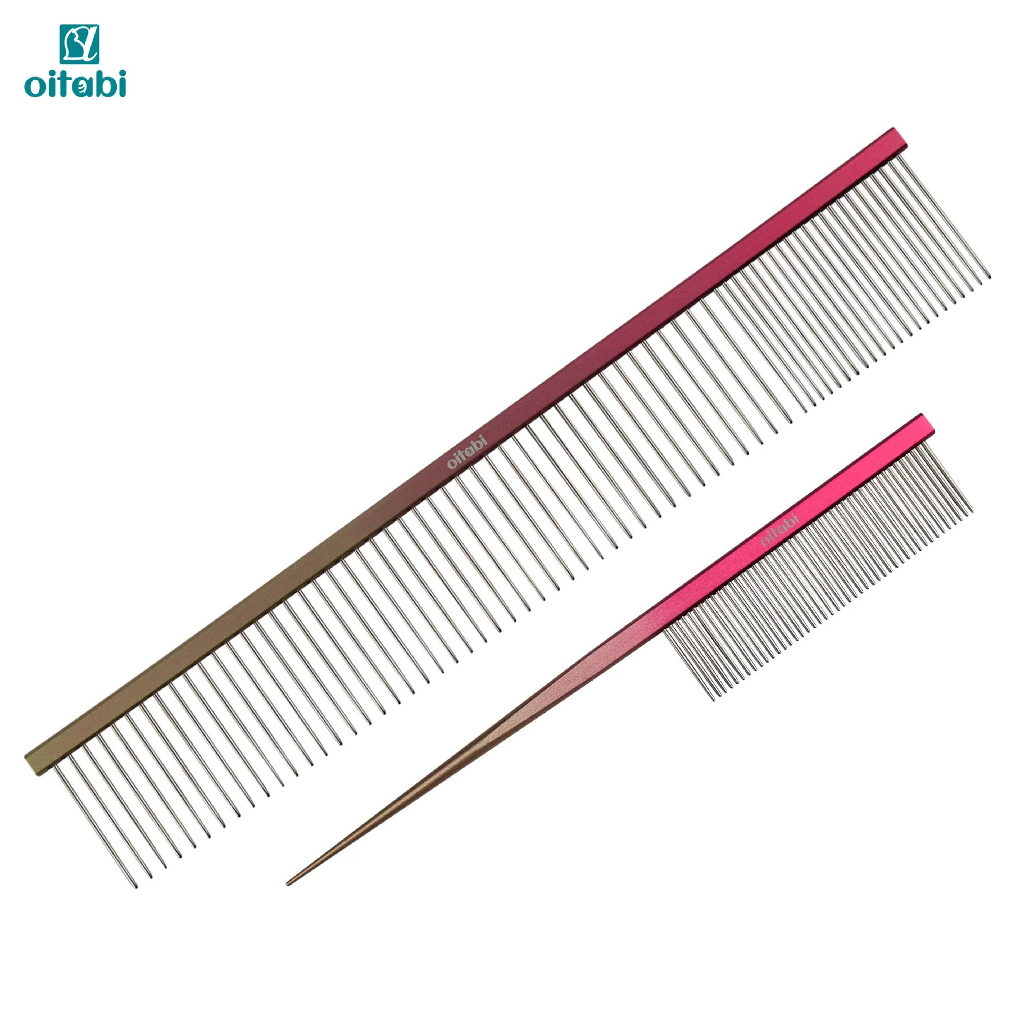 Pet Styling Precision Comb For Cats  Dogs  Professional Fluffing  Finishing Grooming Comb 10