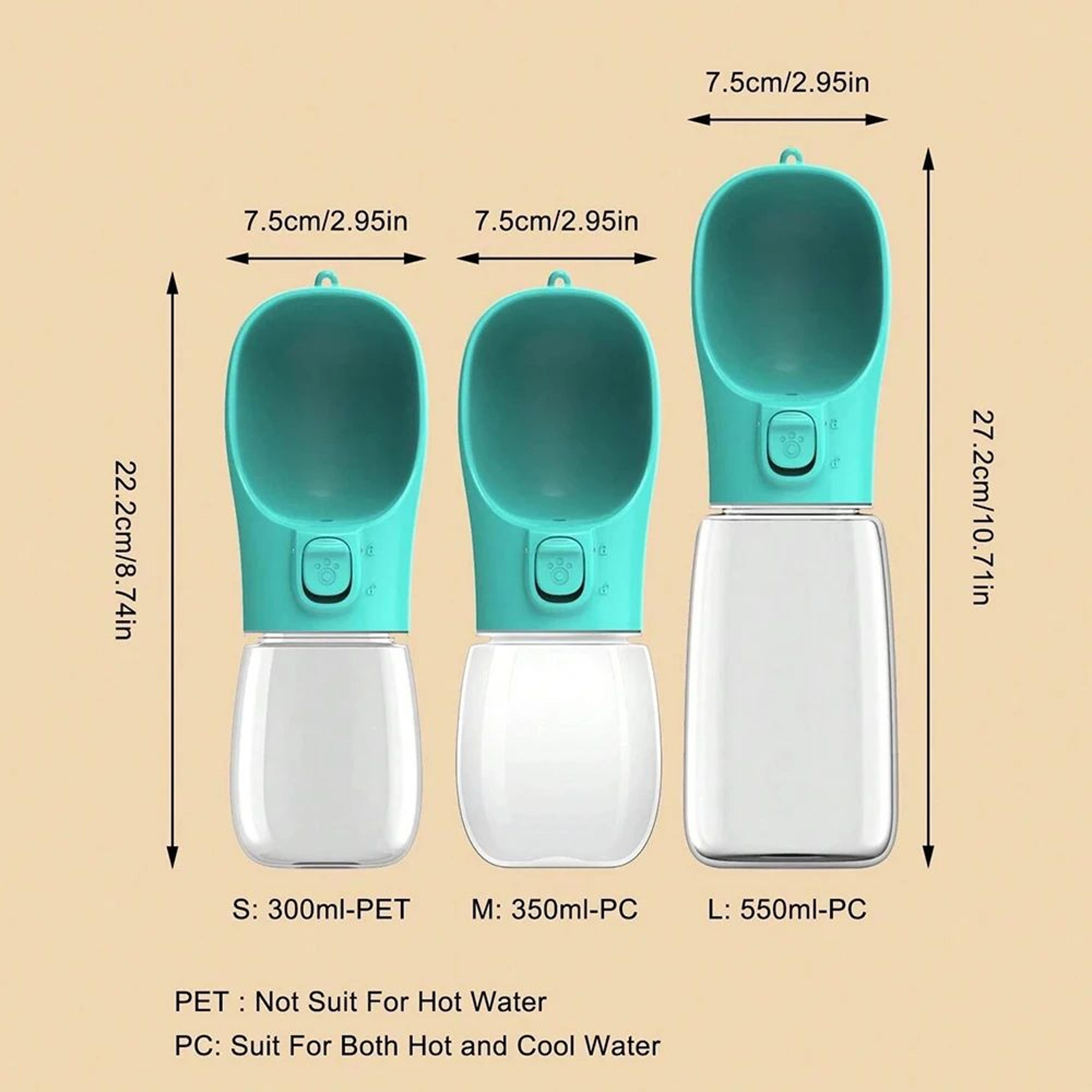 Portable Dog Water Bottle With Leakproof Travel Bowl 5
