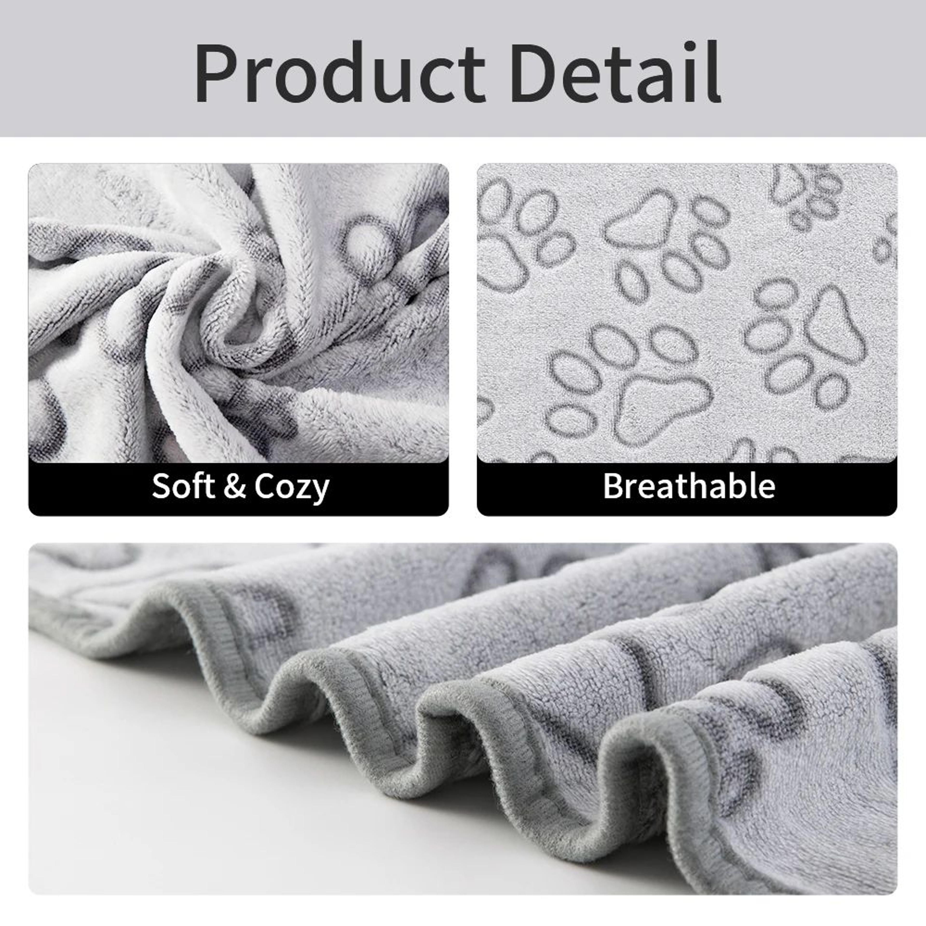 CloudPaws Plush Pet Blanket Bed Mat For Cats  Small Dogs 4