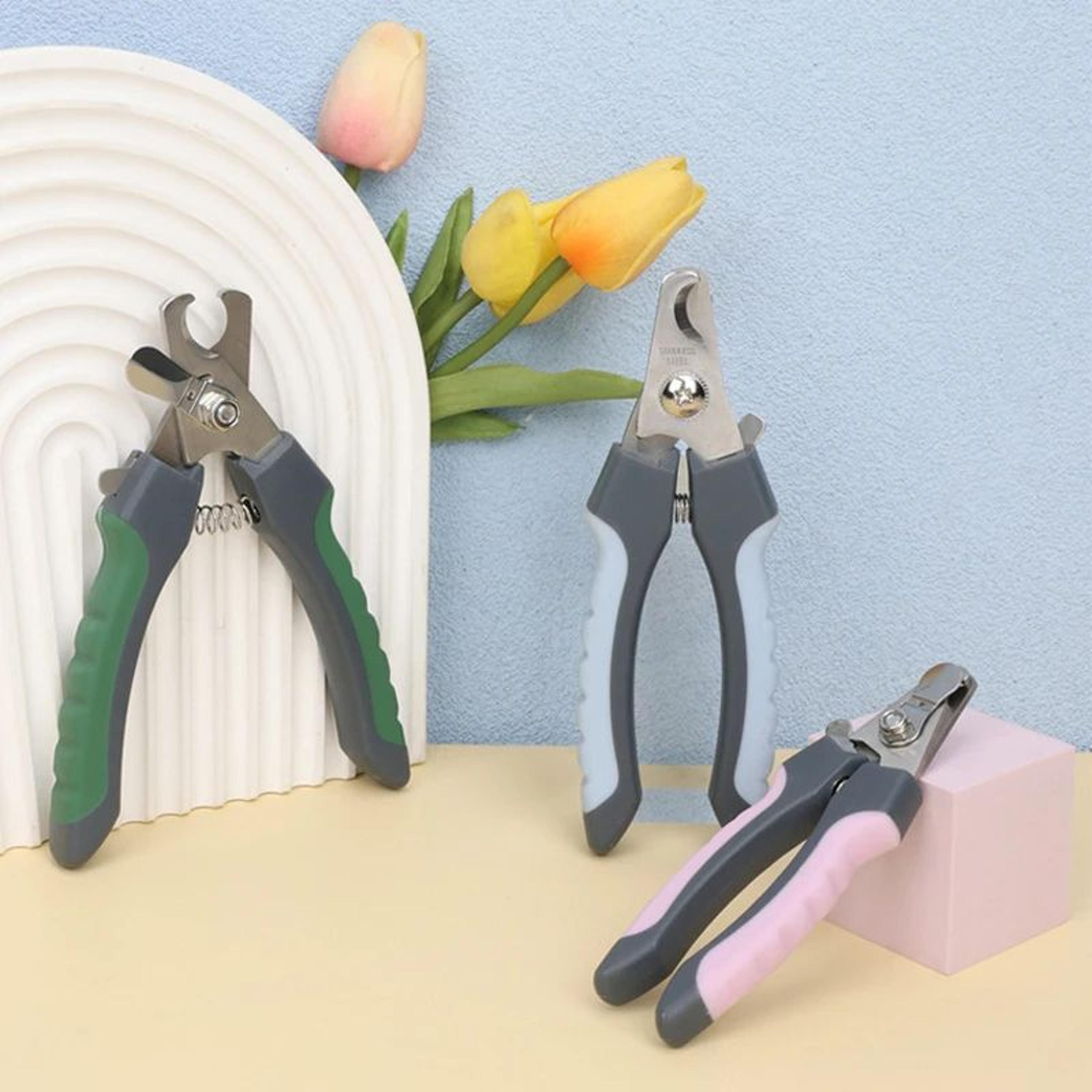 PawEase Stainless Steel Pet Nail Clippers For Dogs  Cats 1