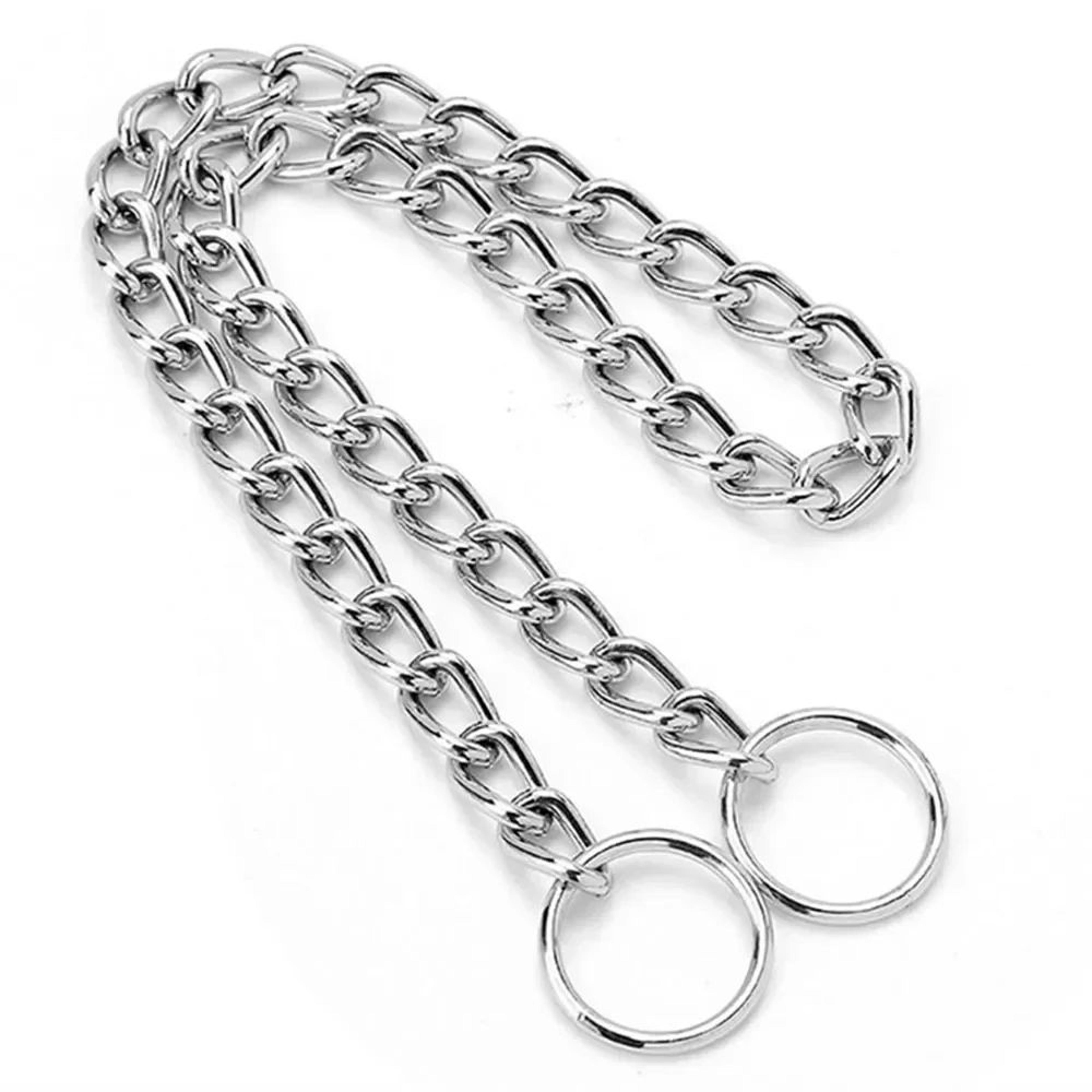 Stainless Steel Adjustable Dog Training Chain Collar 4