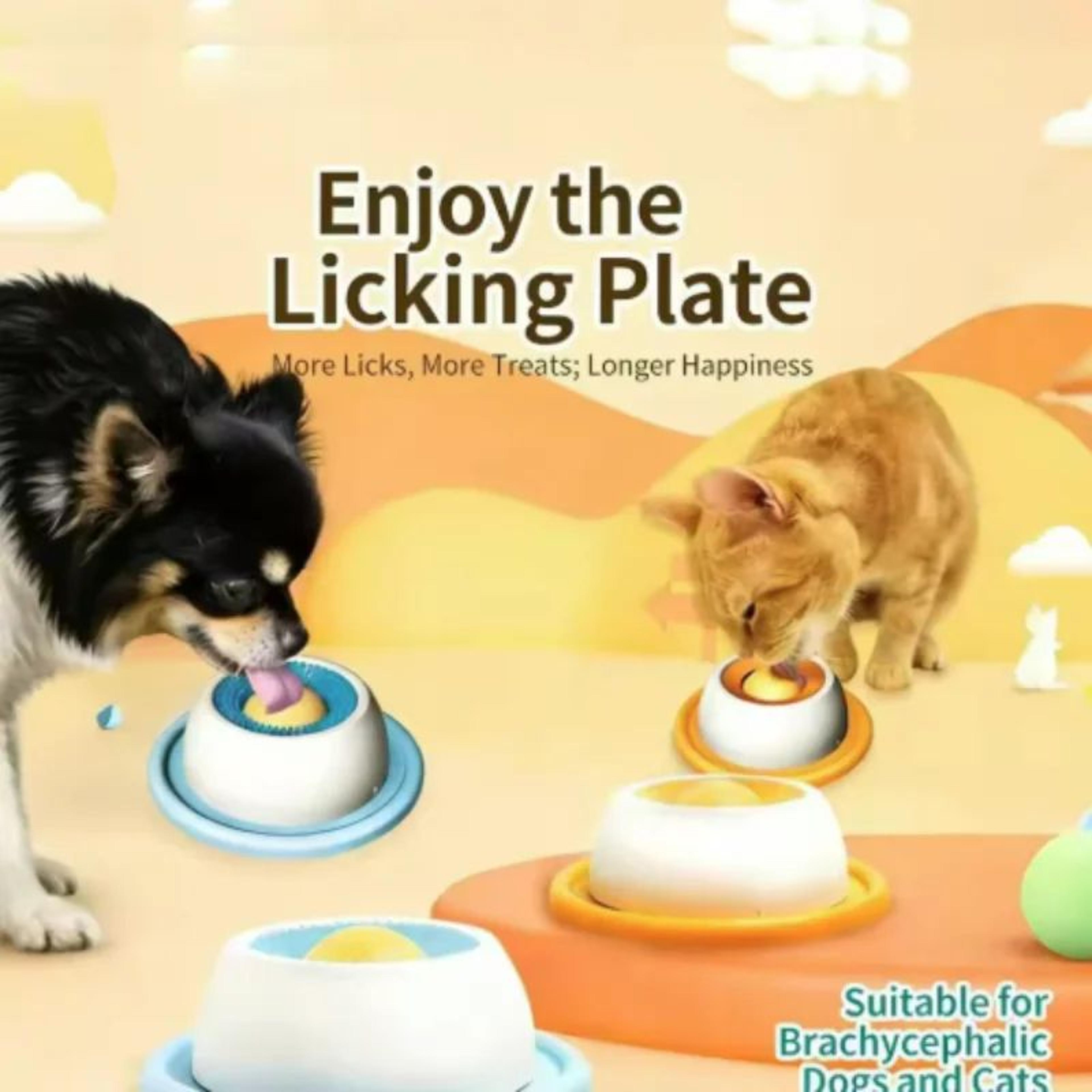 CalmPaws Interactive Lick Mat Slow Feeder For Dogs  Cats 1