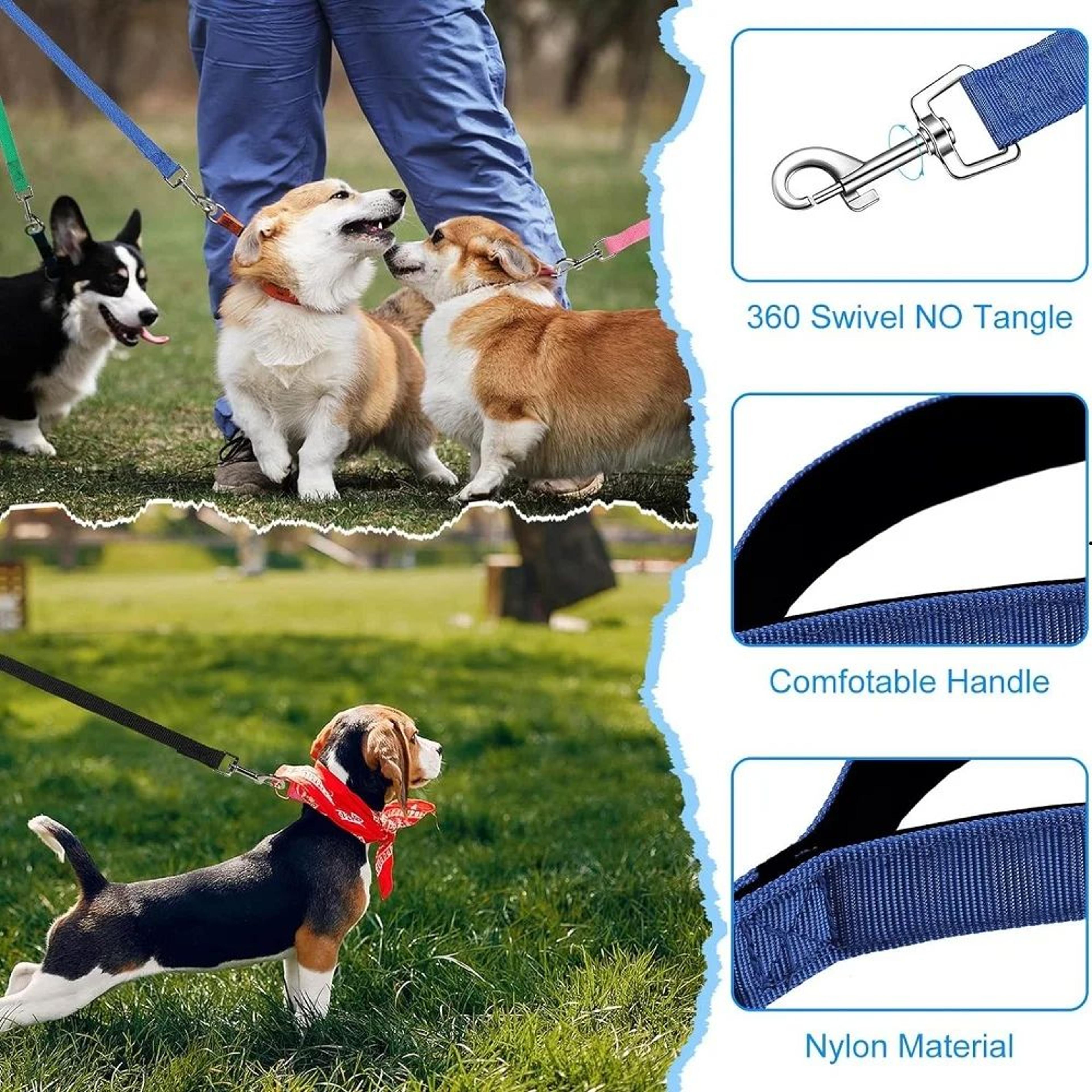 Long Dog Leash For Training Outdoor Nylon Dog Leash 1