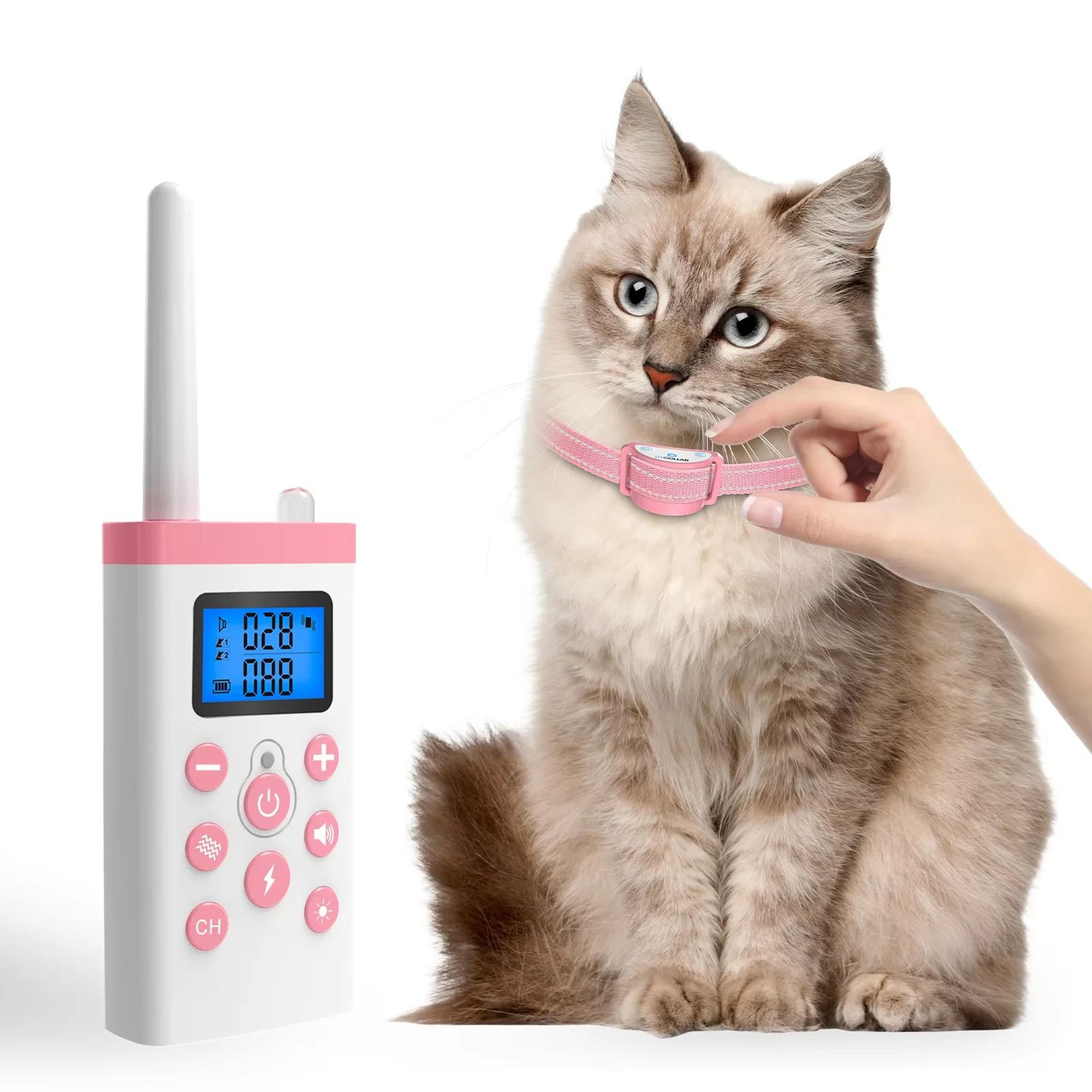 PaiPaitek Smart Cat Training Collar With Remote  Automatic AntiMeow Control 7