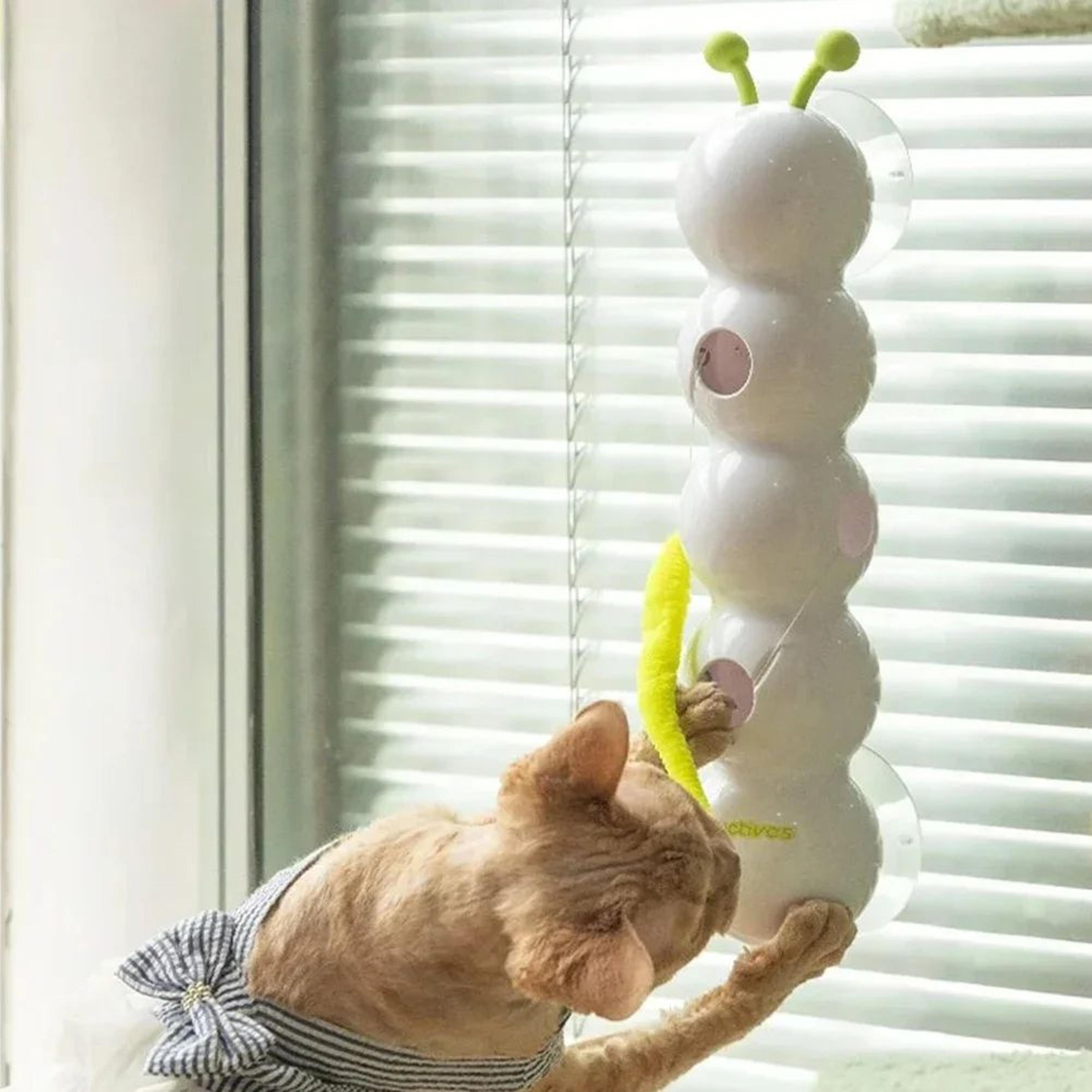 WhiskHunt Interactive Cat Toy  Motion Activated Cat Toy With Automatic Teasing Tail 2