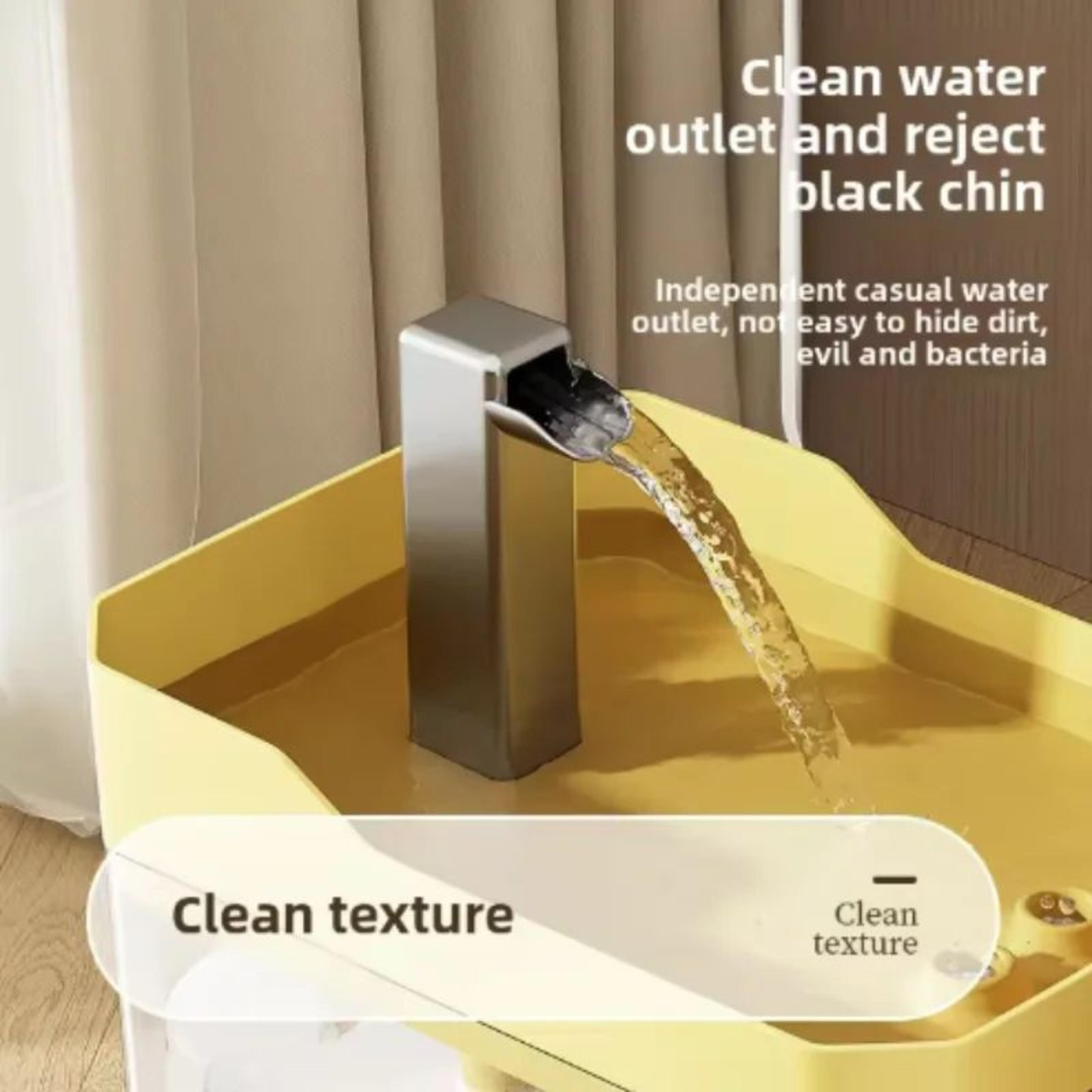 Transparent USB Cat Water Fountain With Auto Filter 3