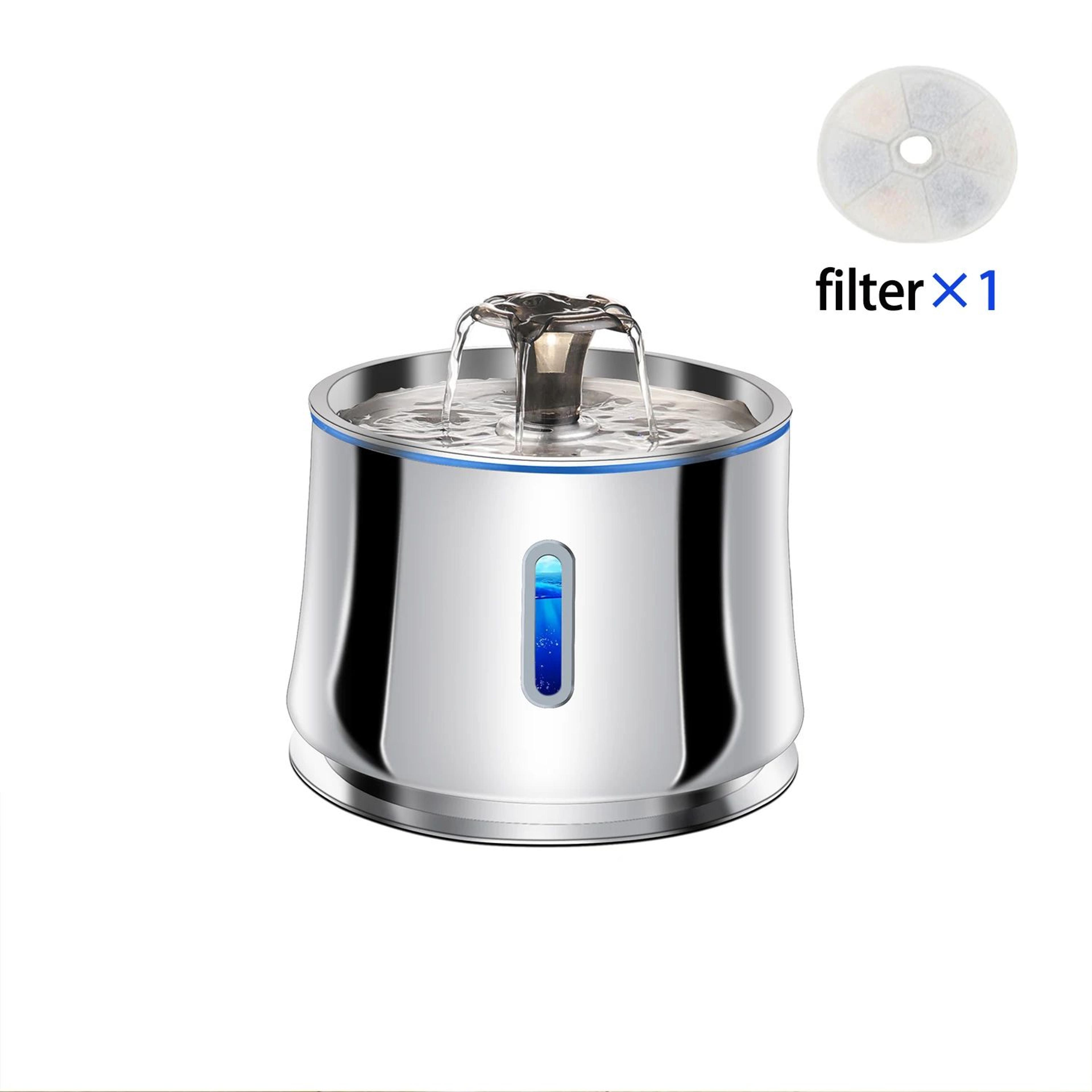 SmartFlow Cat Water Fountain With Motion Sensor  Quiet Filtration 7