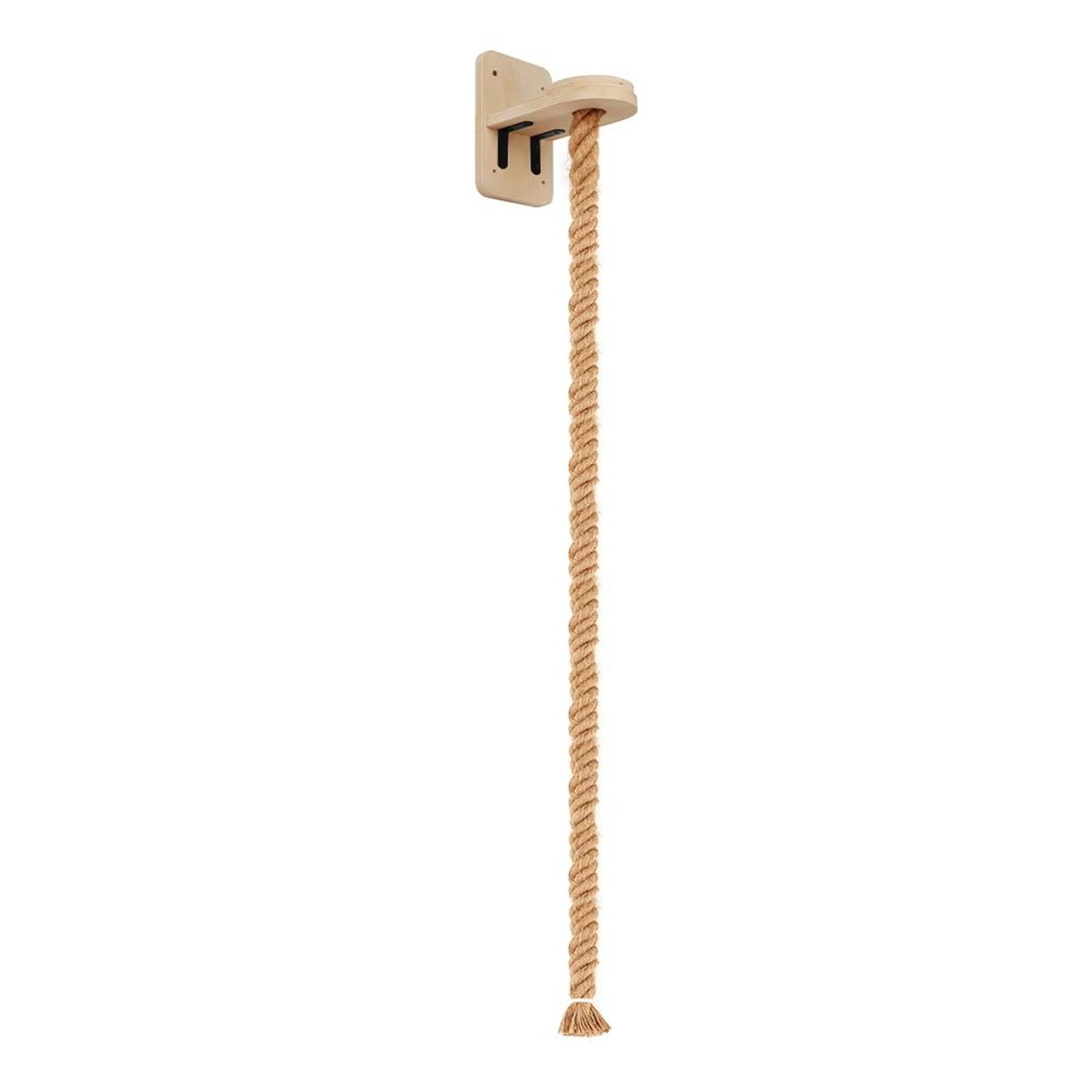 140cm Wall Mounted Cat Climber With Sisal Rope Scratching Post 1