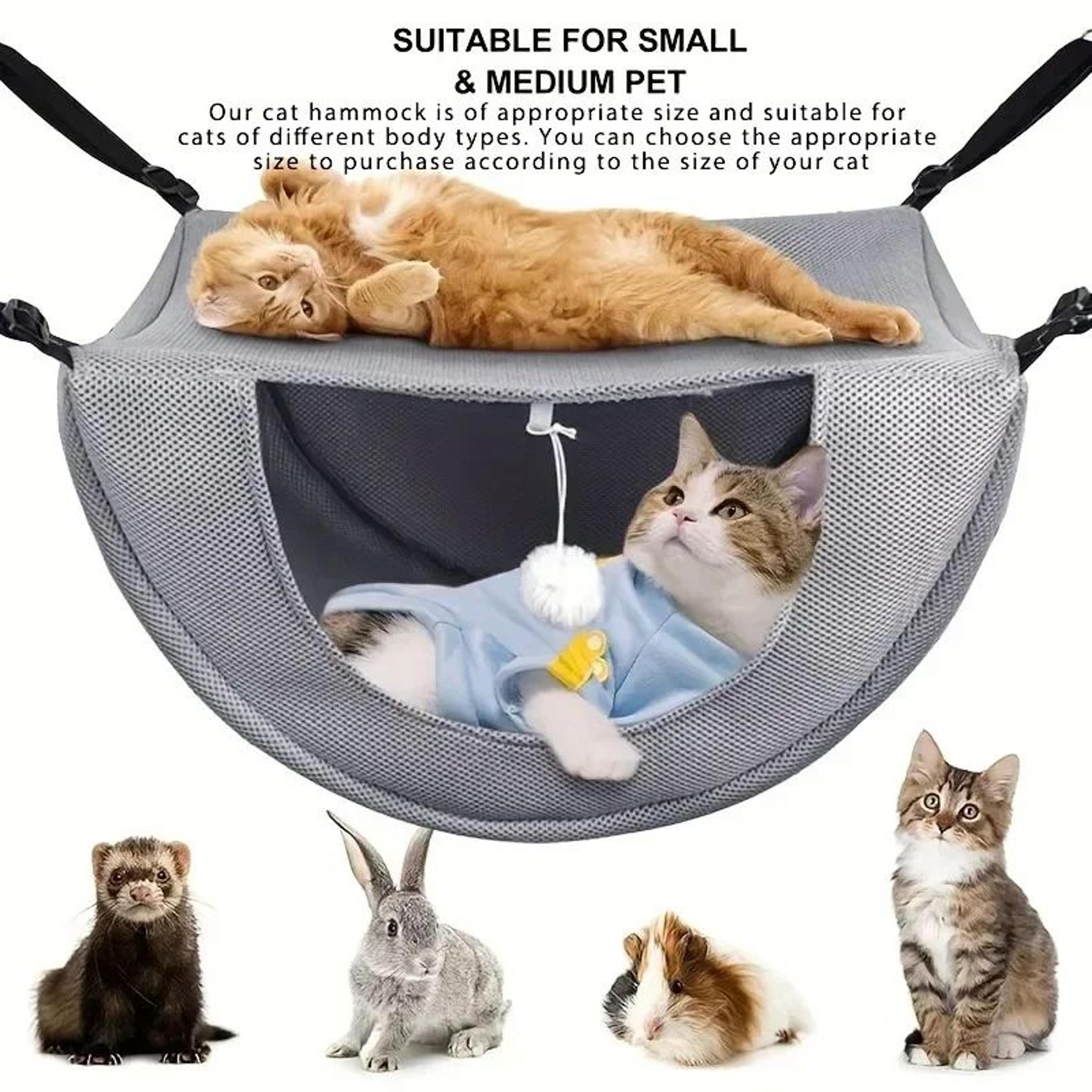 coolrest breathable mesh cat hammock bed