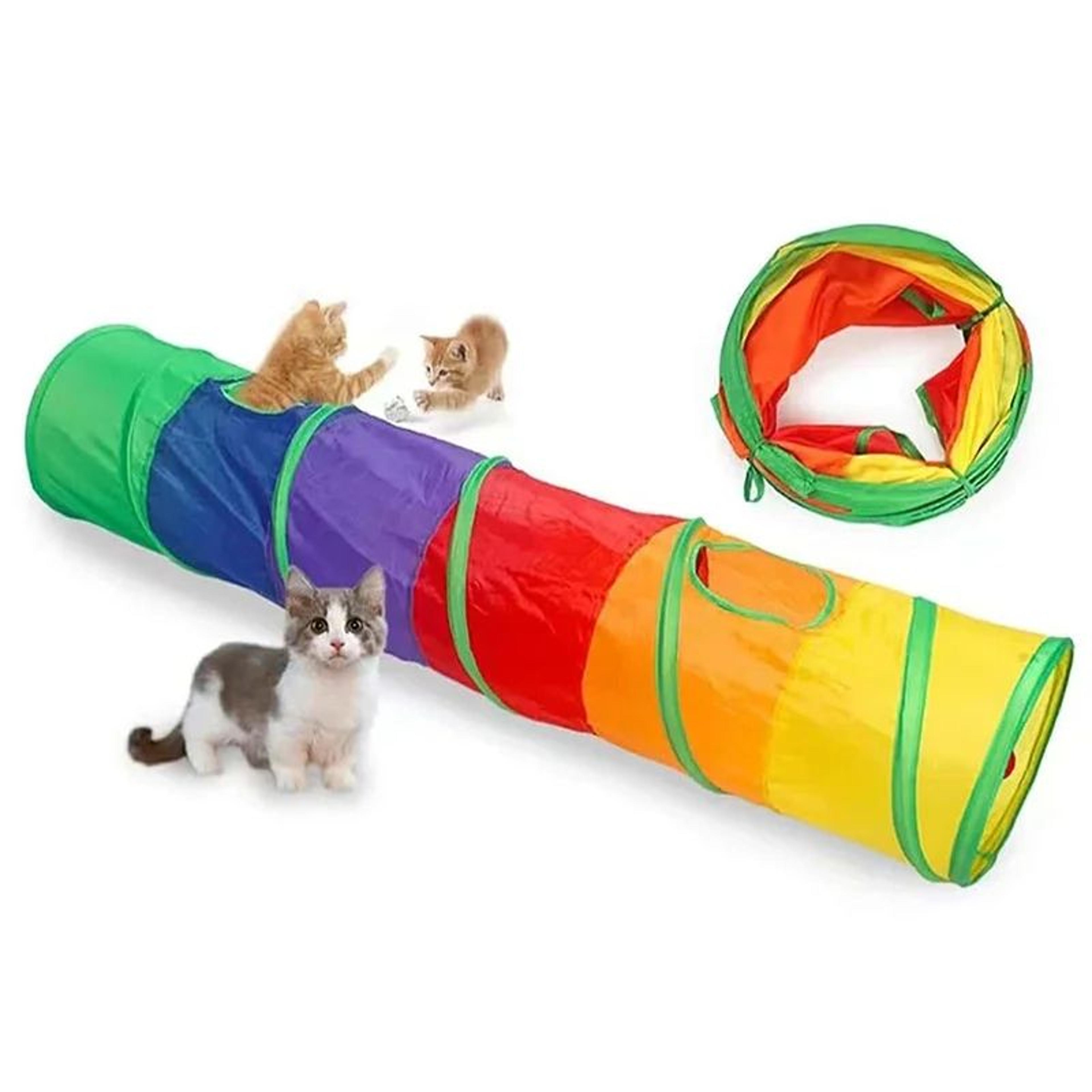 Collapsible Cat Tunnel Toy For Indoor Cats And Kittens 4