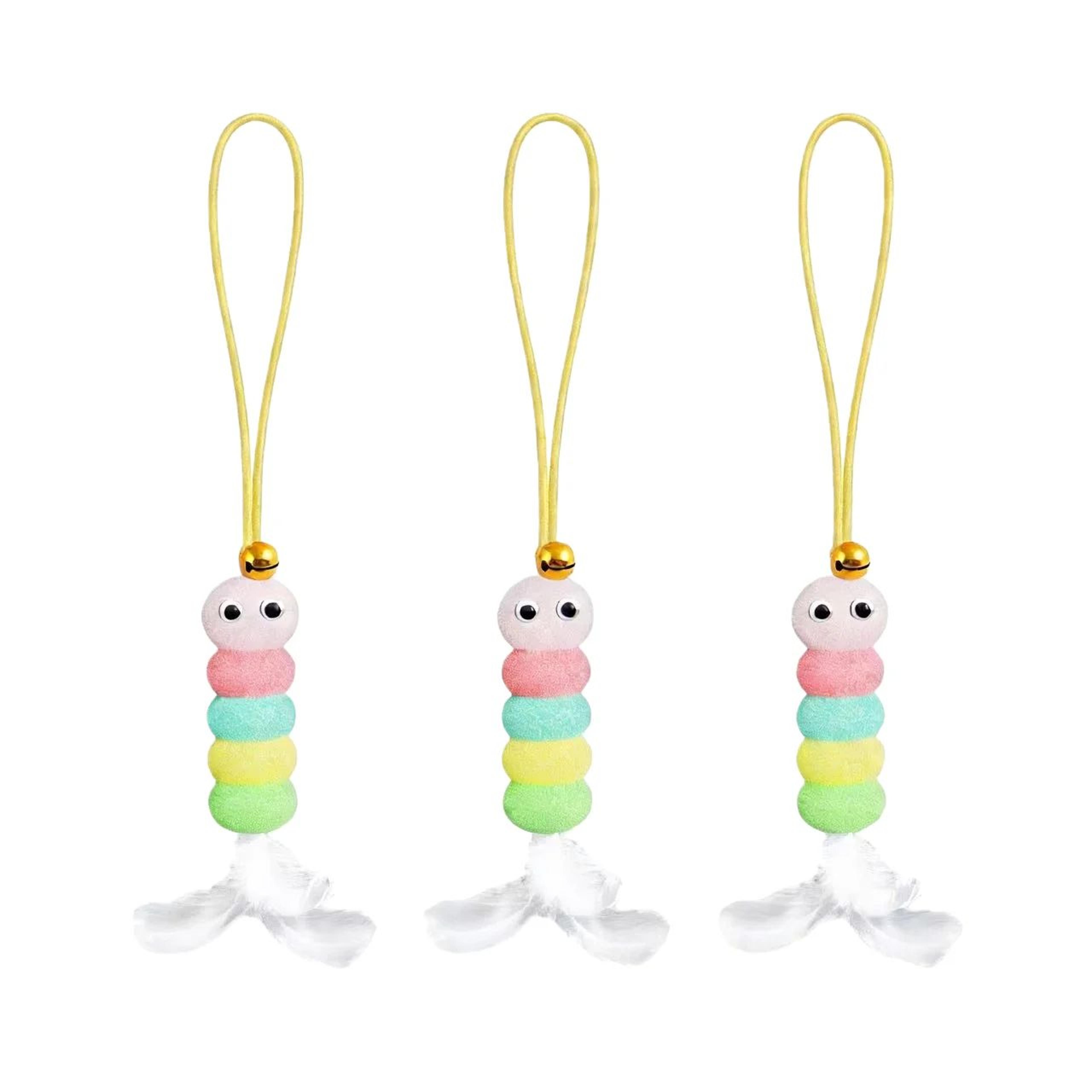Smart Hanging Door Automatic Cat Toy With Feather Teaser 7