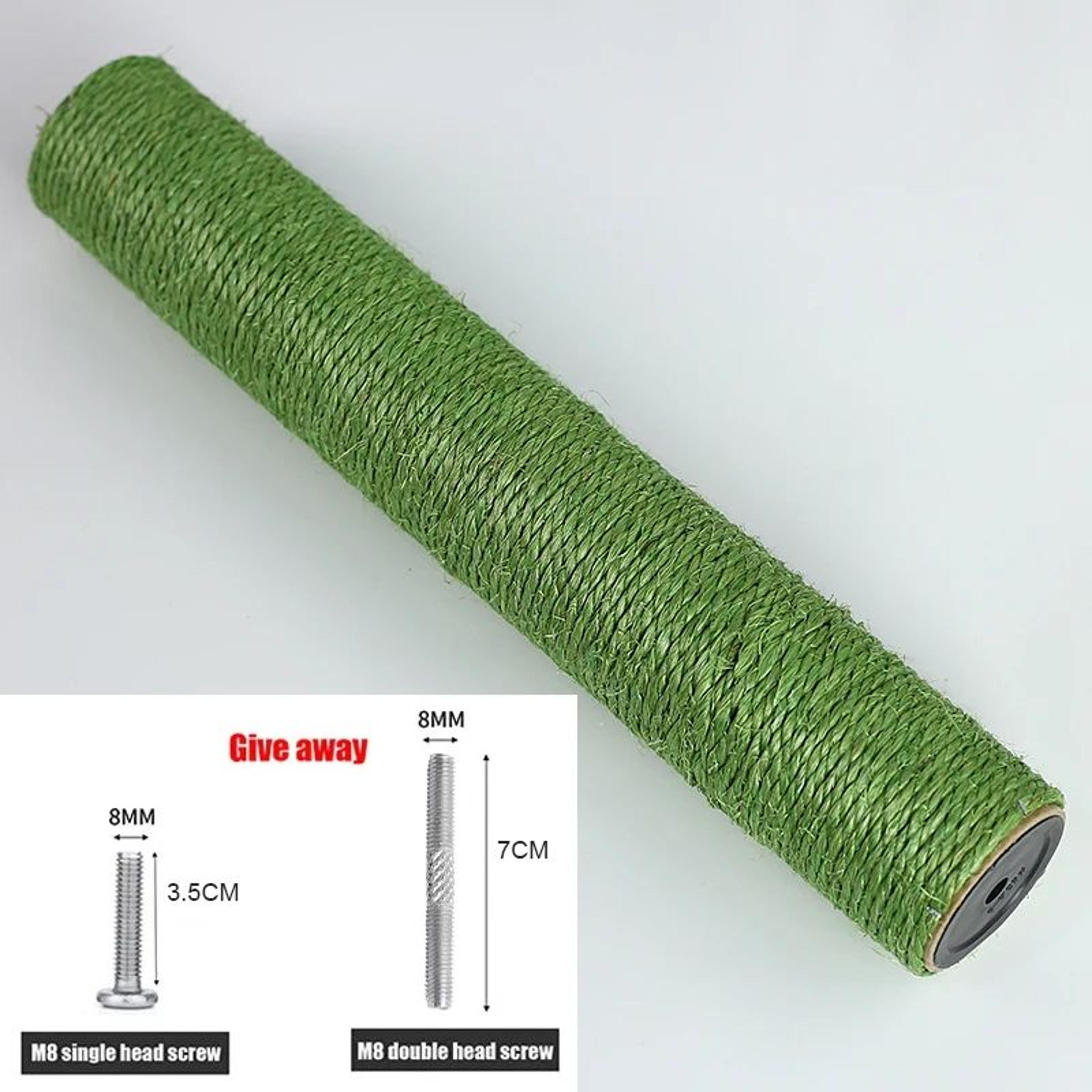 Cat Scratching Post Replacement With Natural Sisal And M8 Screw Fit 13