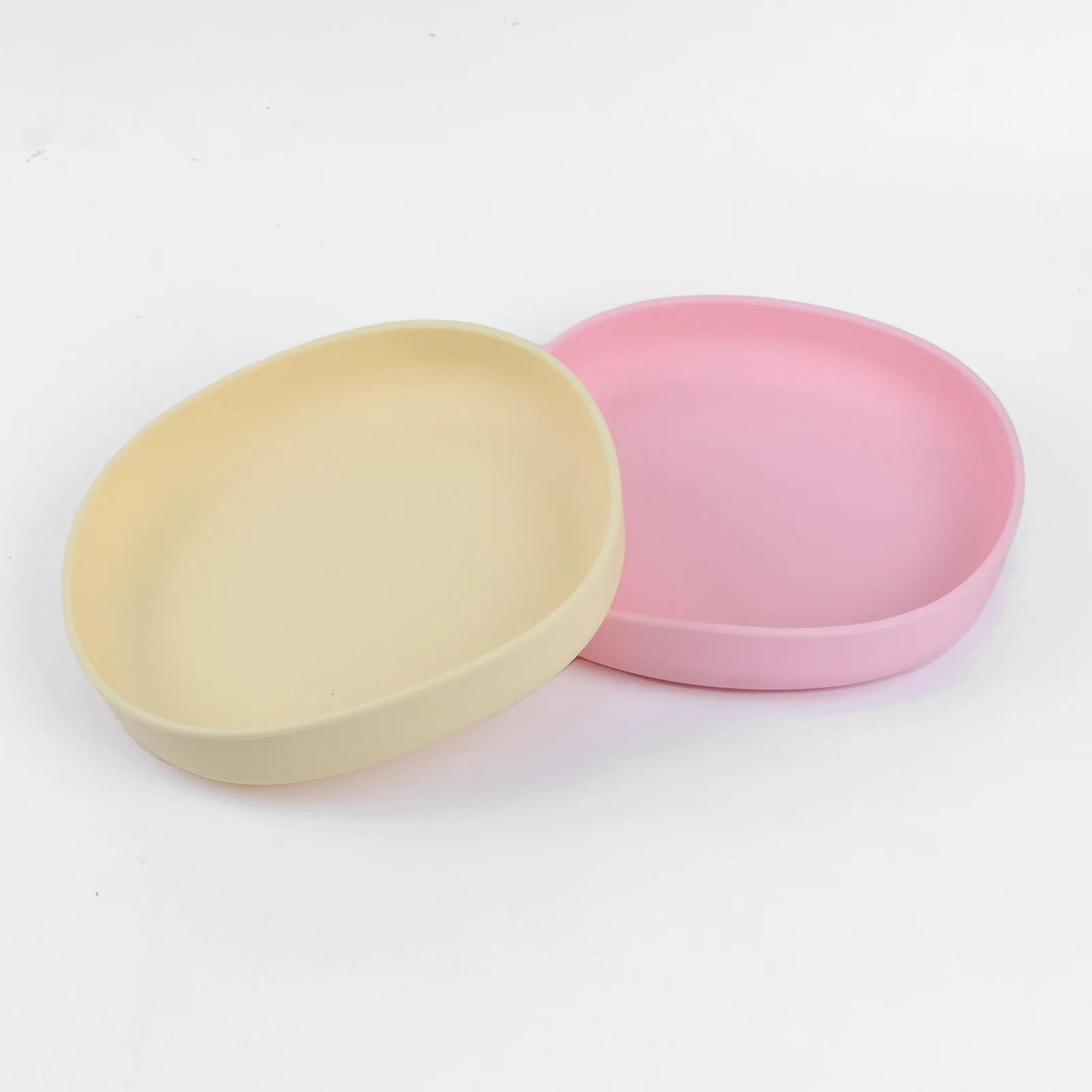 WhiskerEase Silicone Cat Feeding Plates Set 10
