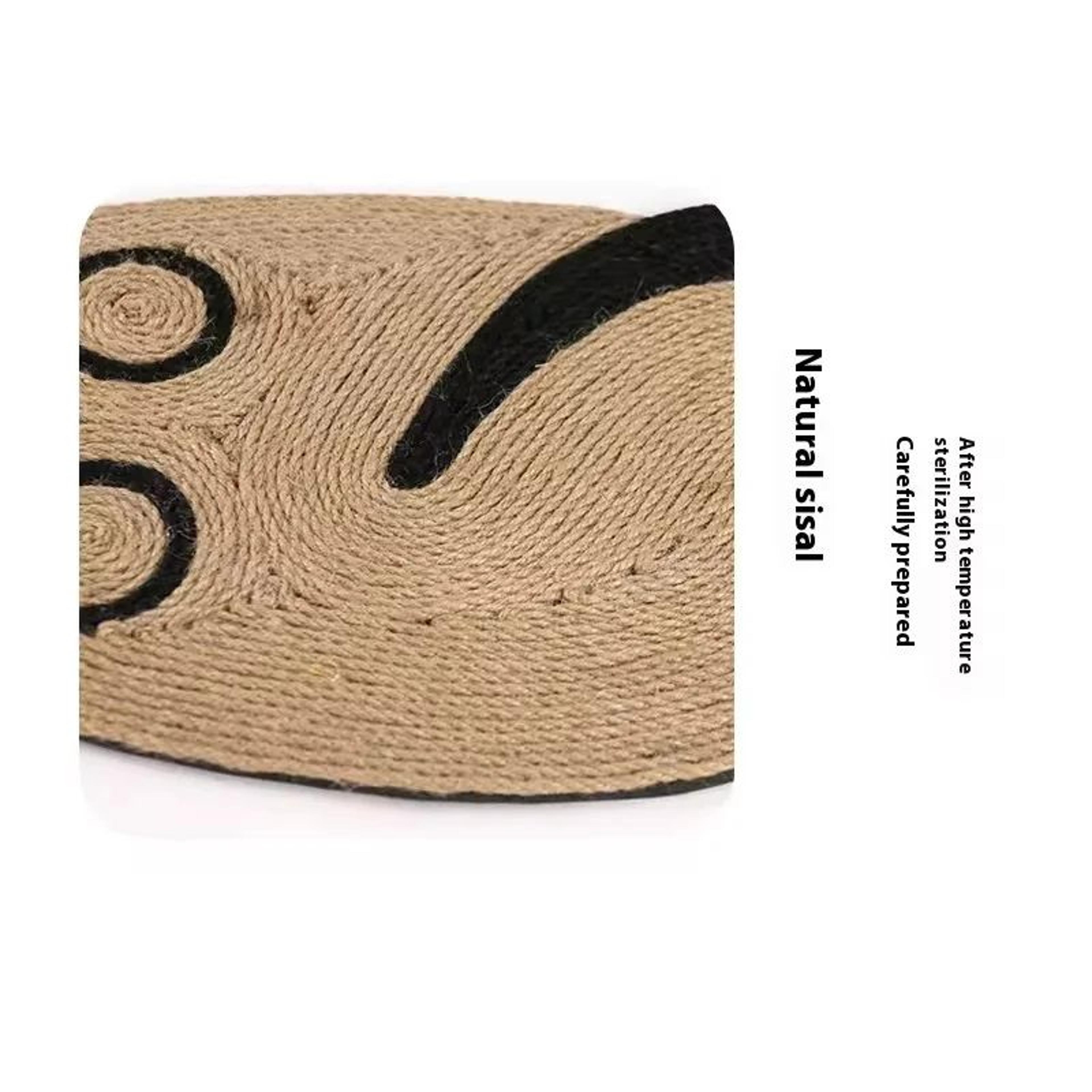Sisal Scratch  Play Cat Mat  EcoFriendly Cat Scratching Pad For Indoor Cats 3