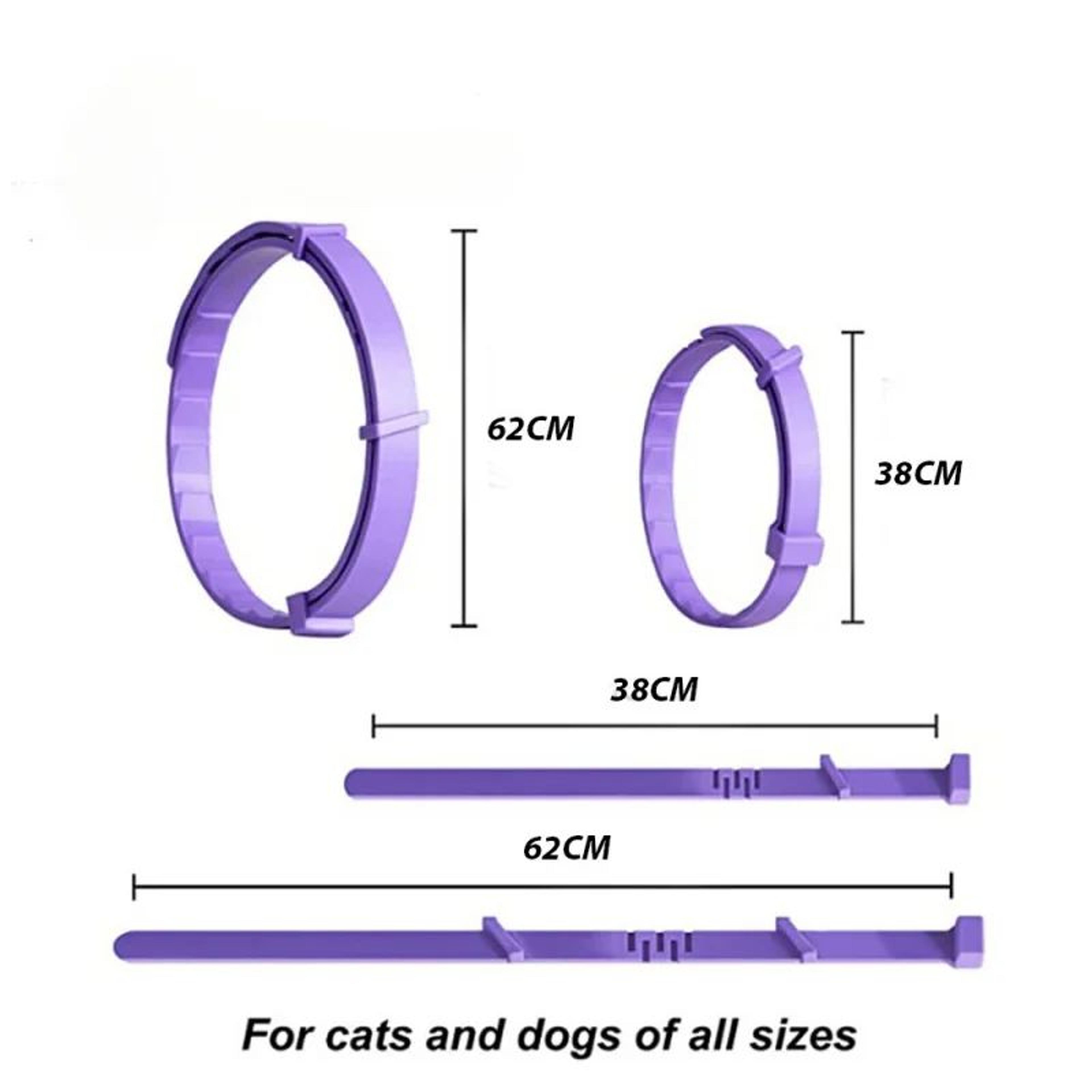 CalmPaws 3Pack Cat Calming Pheromone Collars  60Day Anxiety Relief For Cats 5