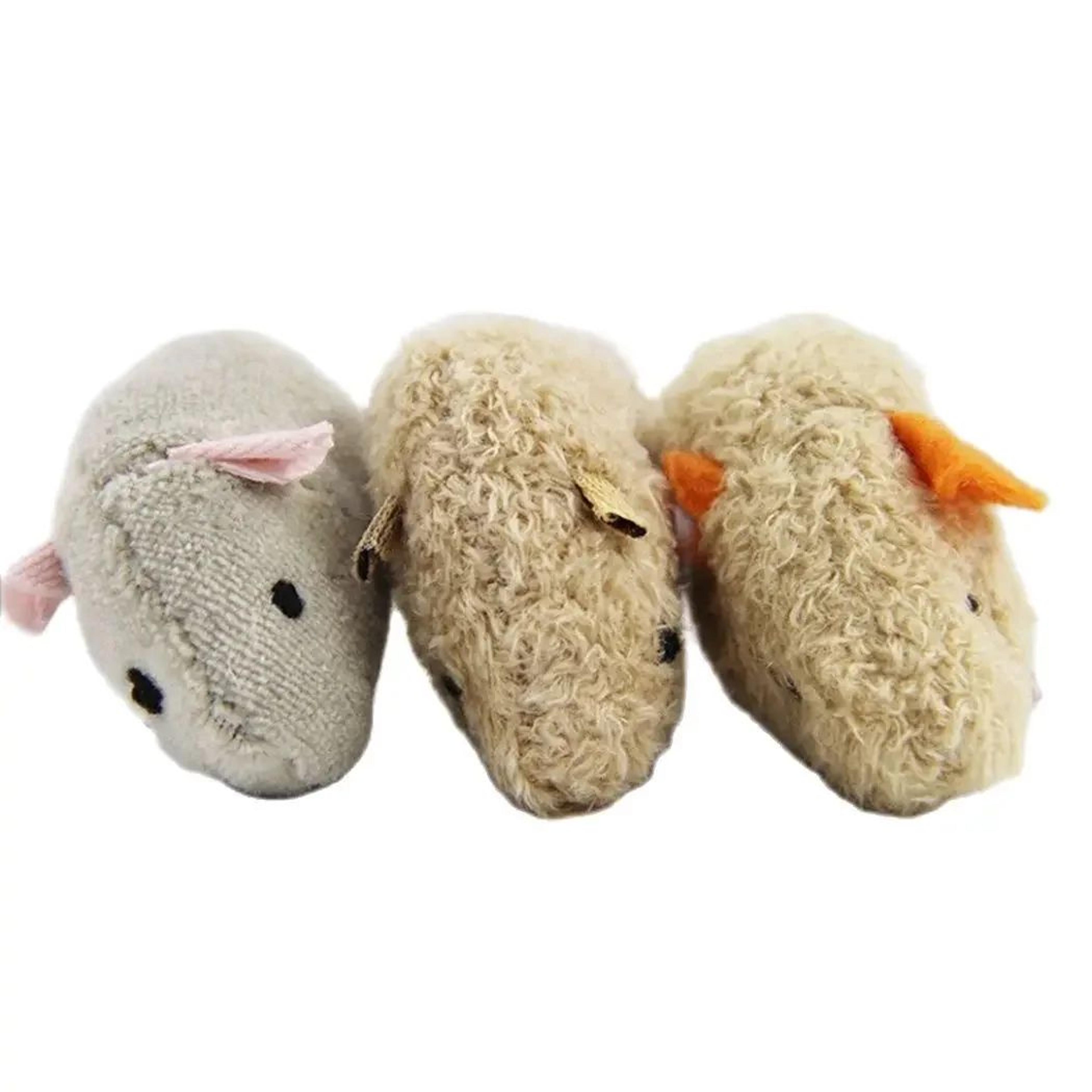 Plush Mouse Hunt Interactive Cat Toy Set 3Pack 2