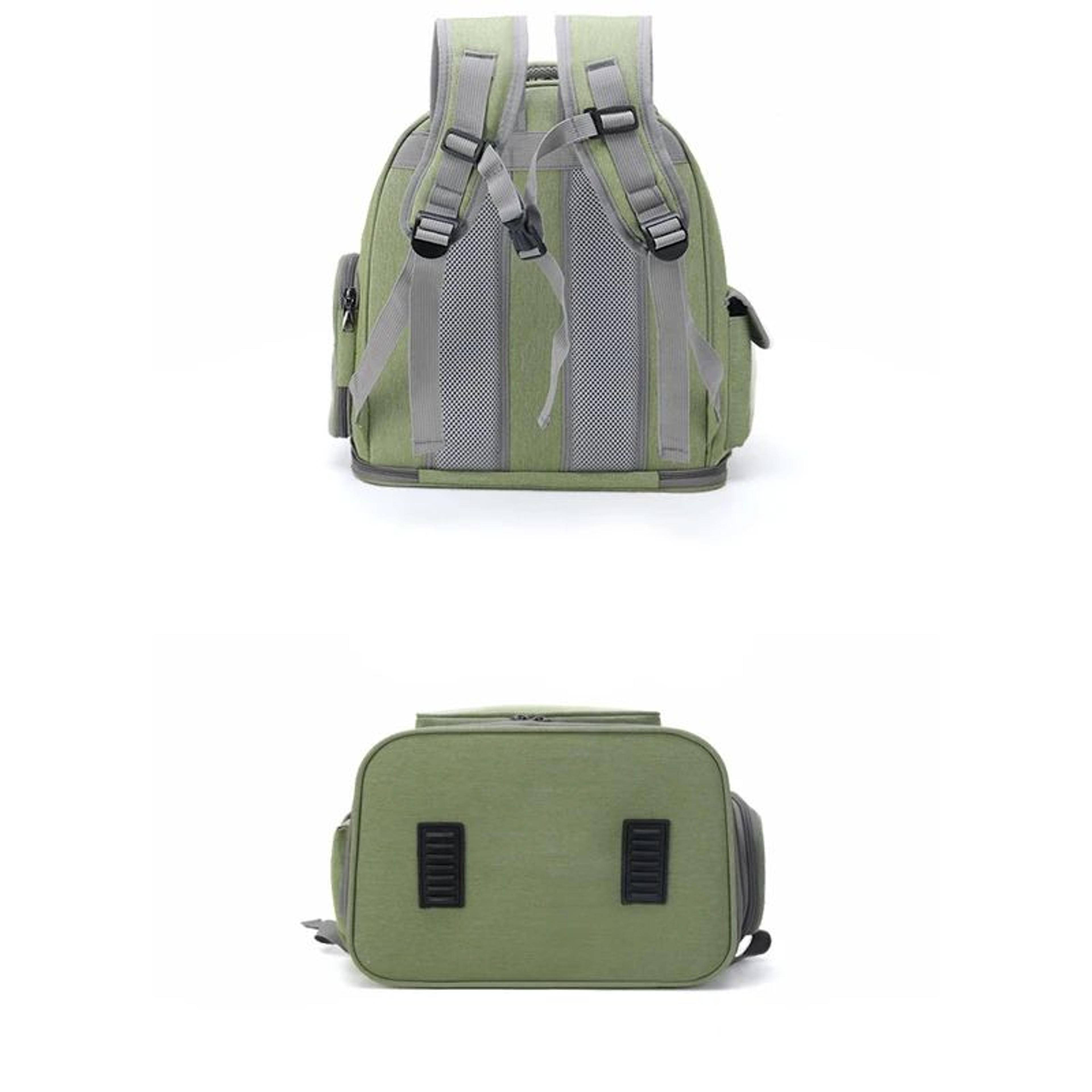 ClearView Folding Pet Carrier Backpack For Cats And Small Dogs 2