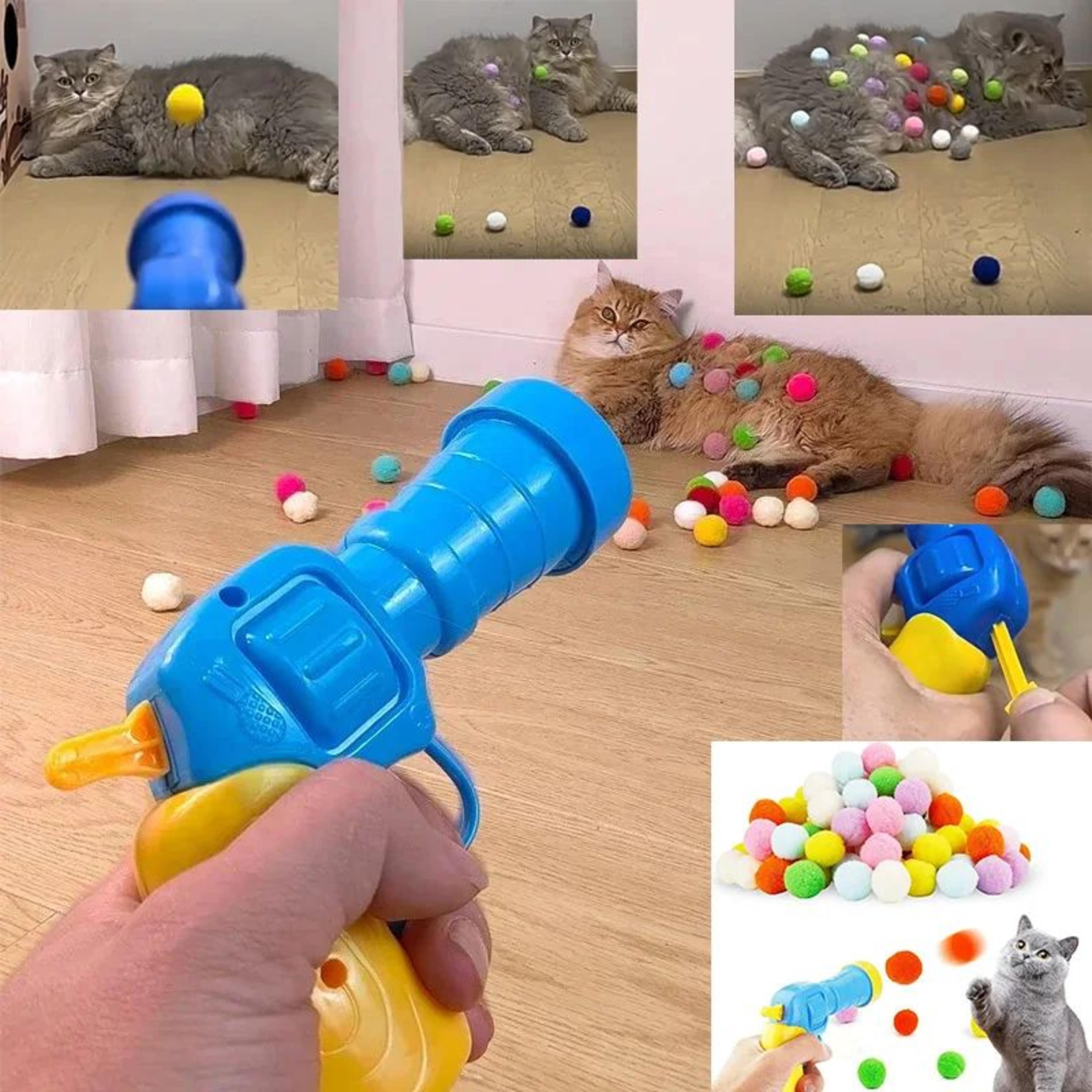 Interactive Cat Ball Launcher Toy 4