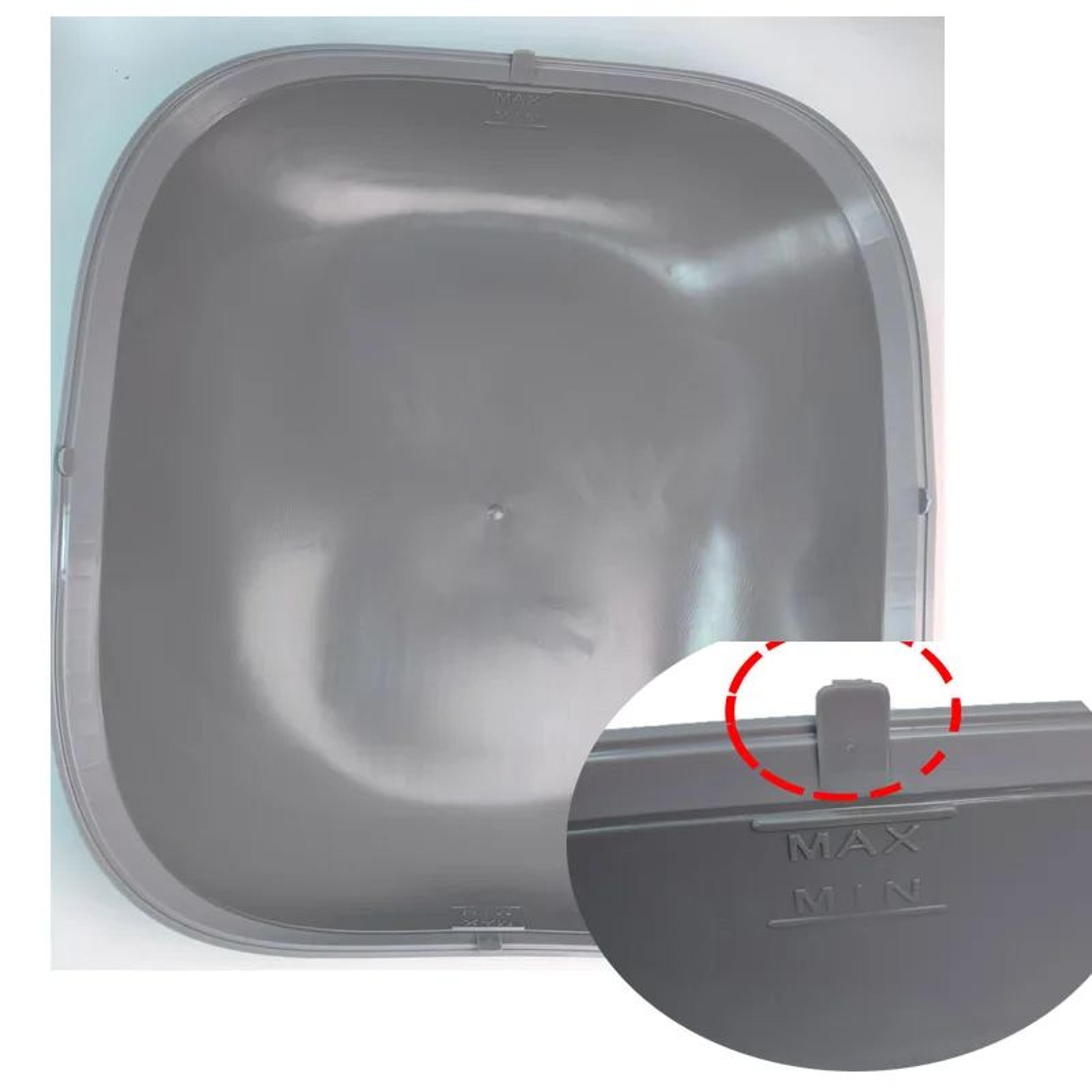 Automatic Cat Litter Box Waste Bin Door And Garbage Bag Capsule 6