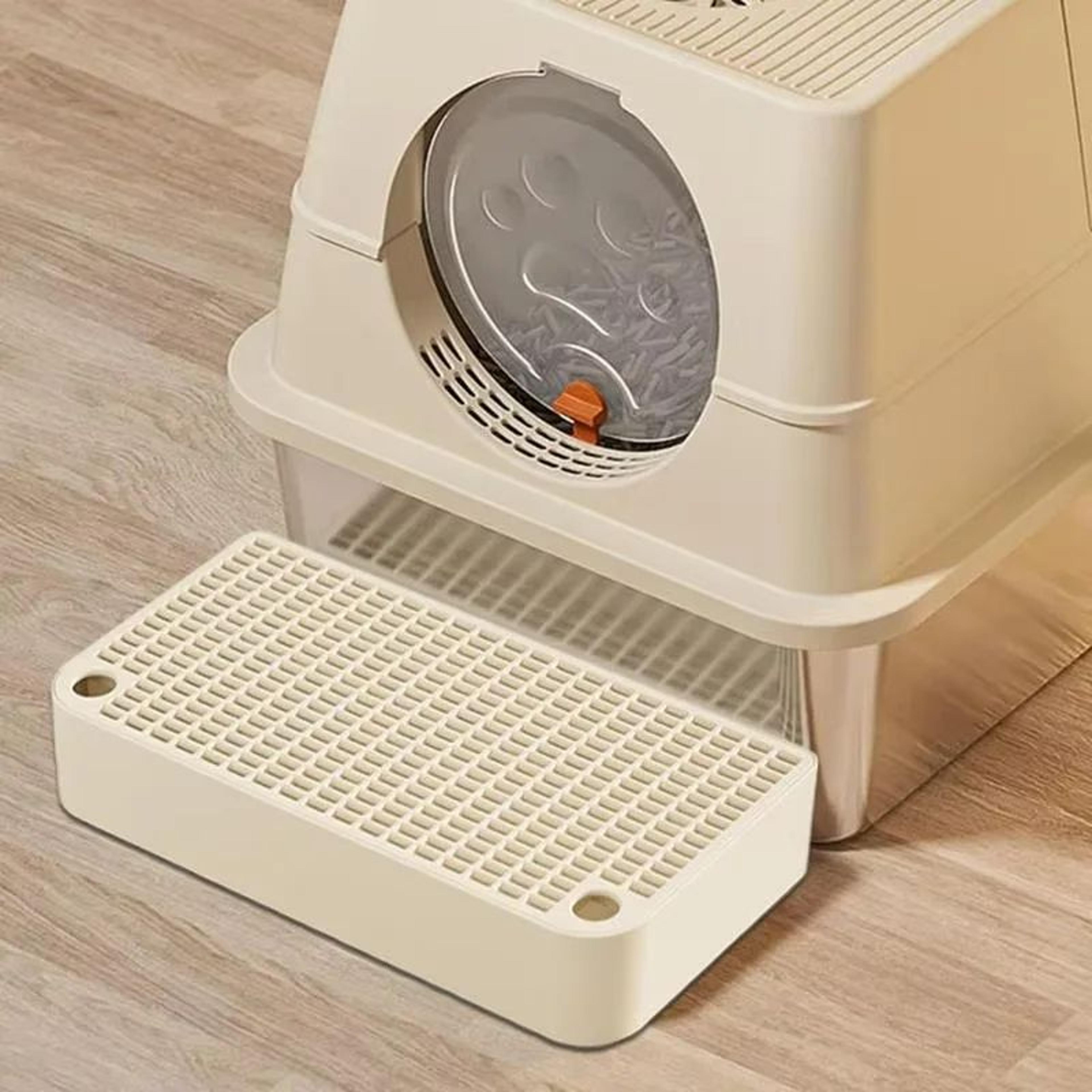 CleanStep Cat Litter Ramp  Litter Catcher 1