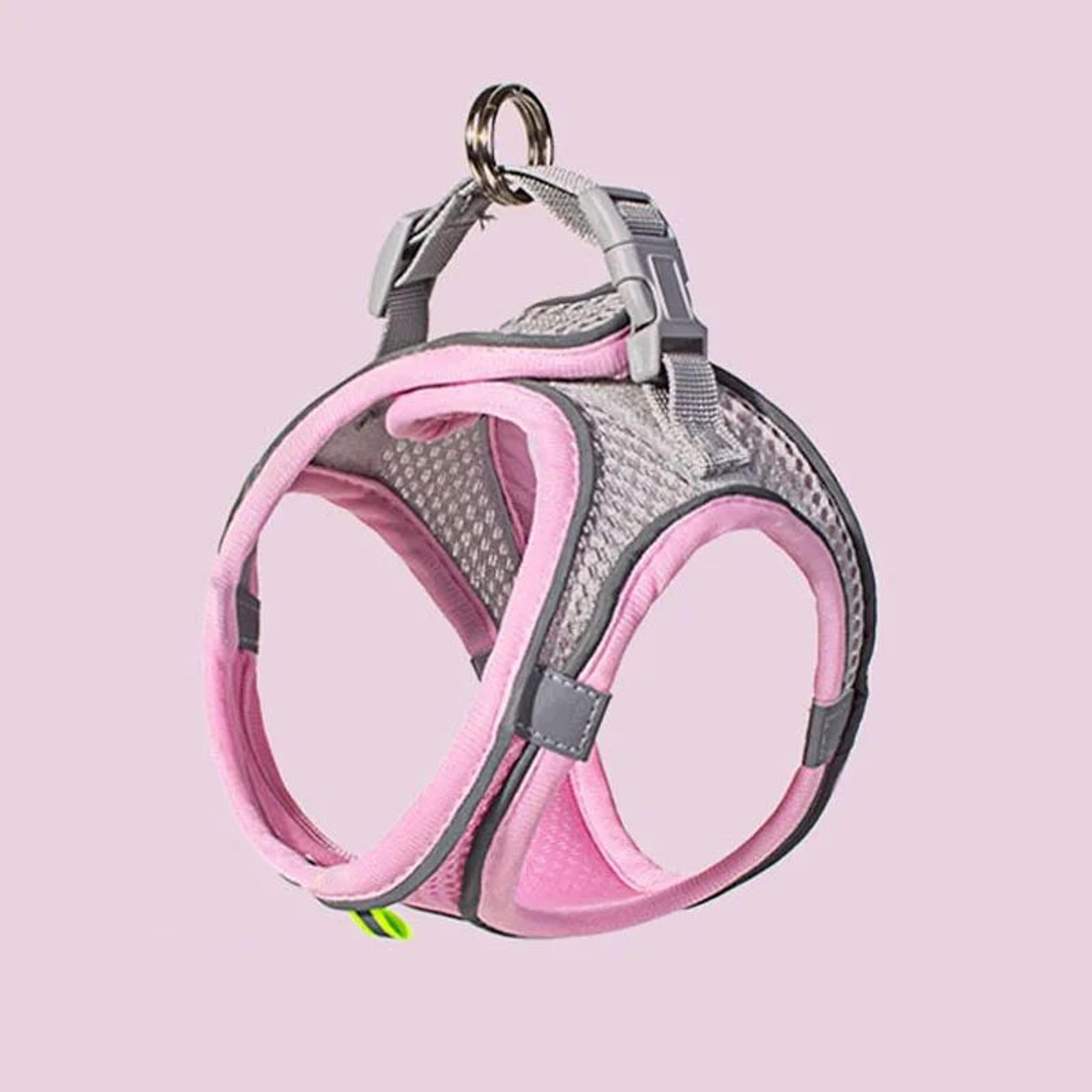 Reflective Breathable Pet Harness  Leash Set For Cats And Small Dogs 6
