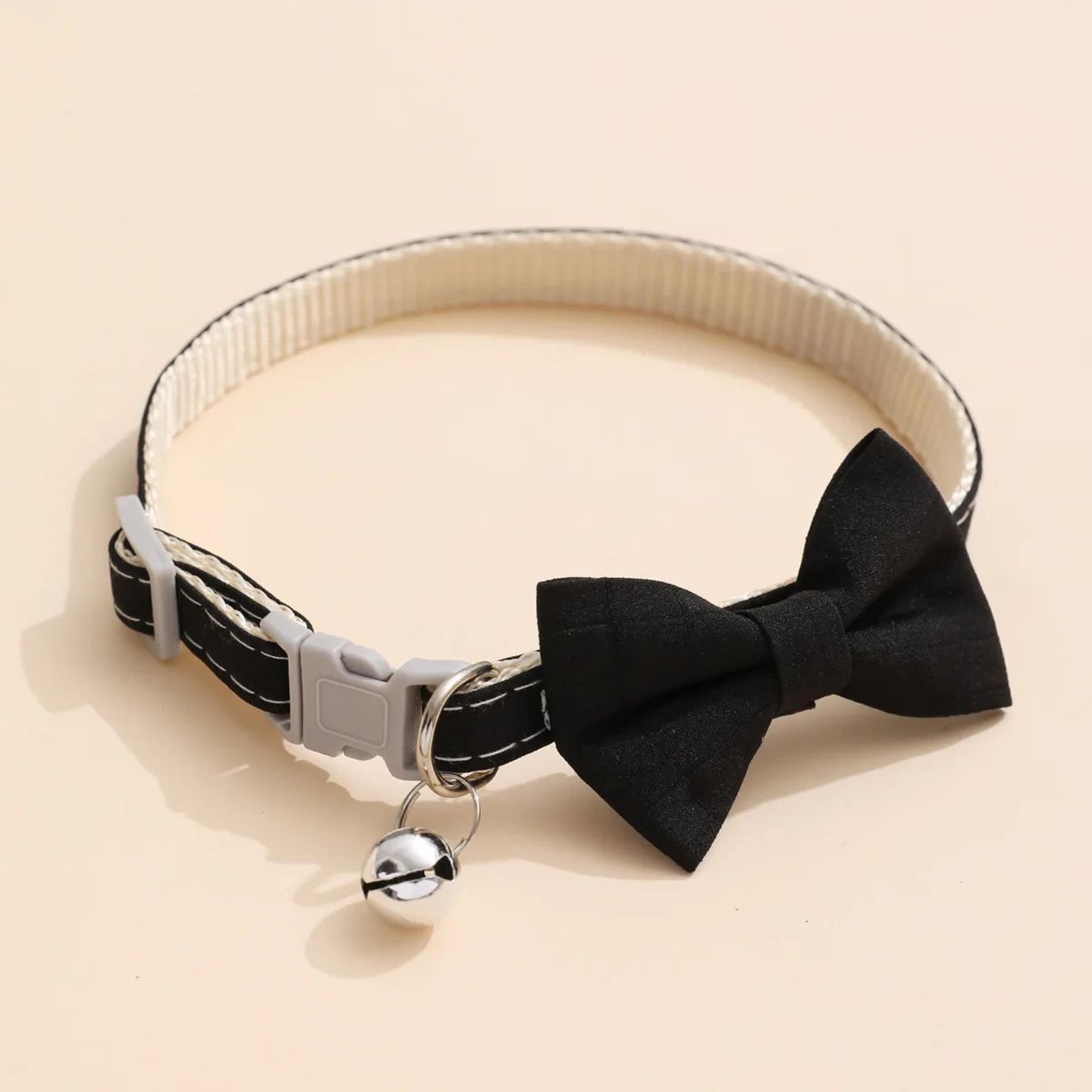 Bow Cat Collar With Bell For Cats Kittens And Small Dogs 6