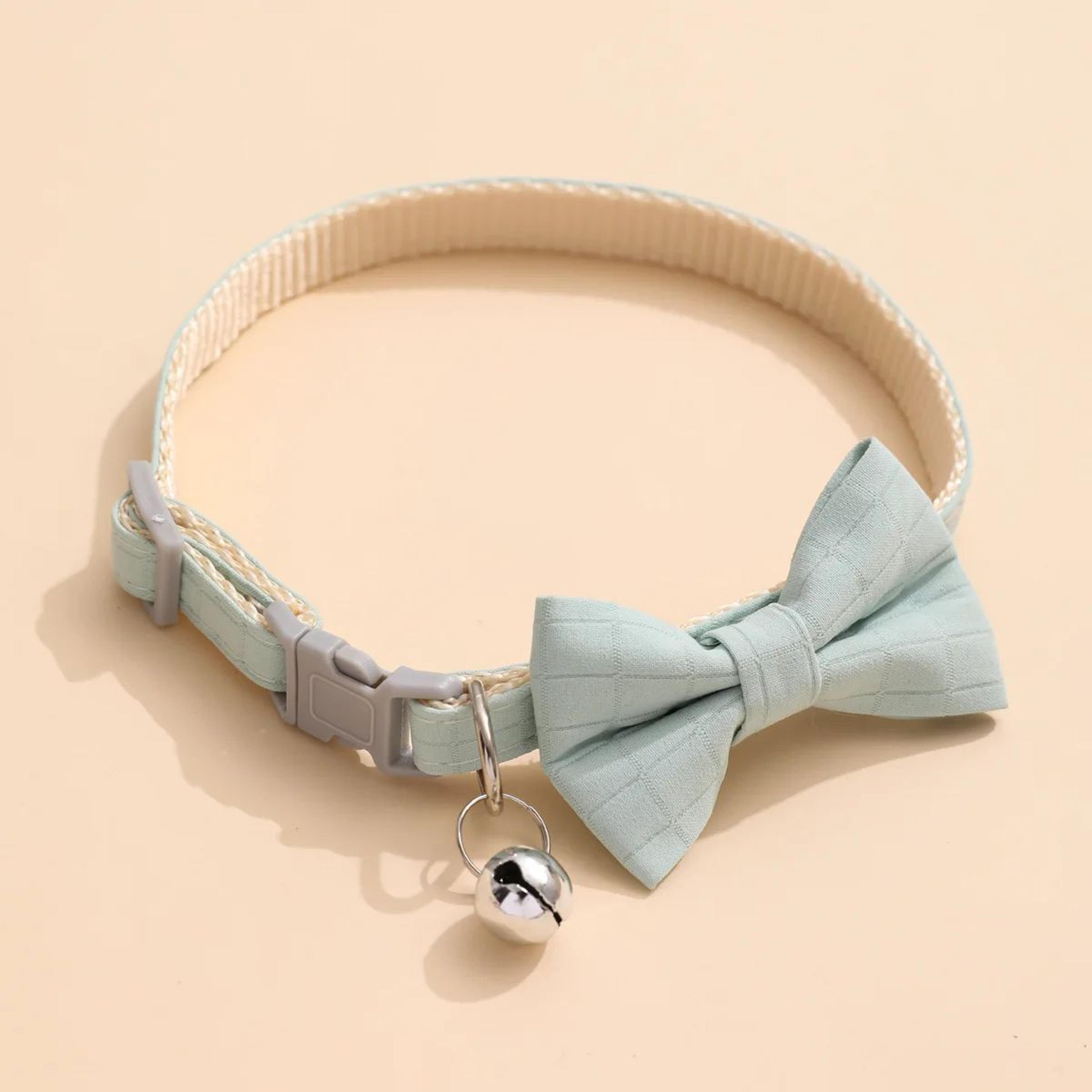 Bow Cat Collar With Bell For Cats Kittens And Small Dogs 11