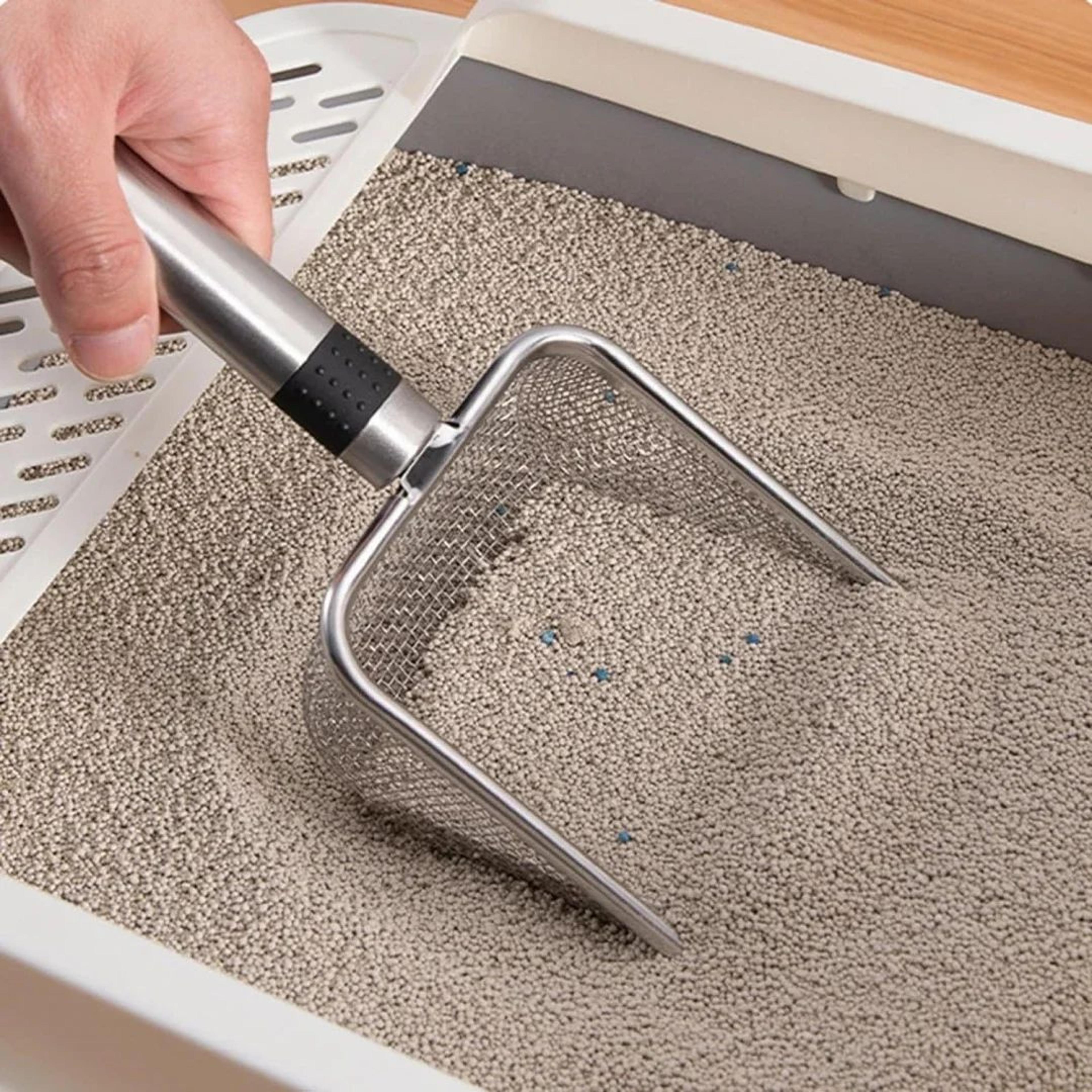PetClean Pro Stainless Steel Cat Litter Scoop 1