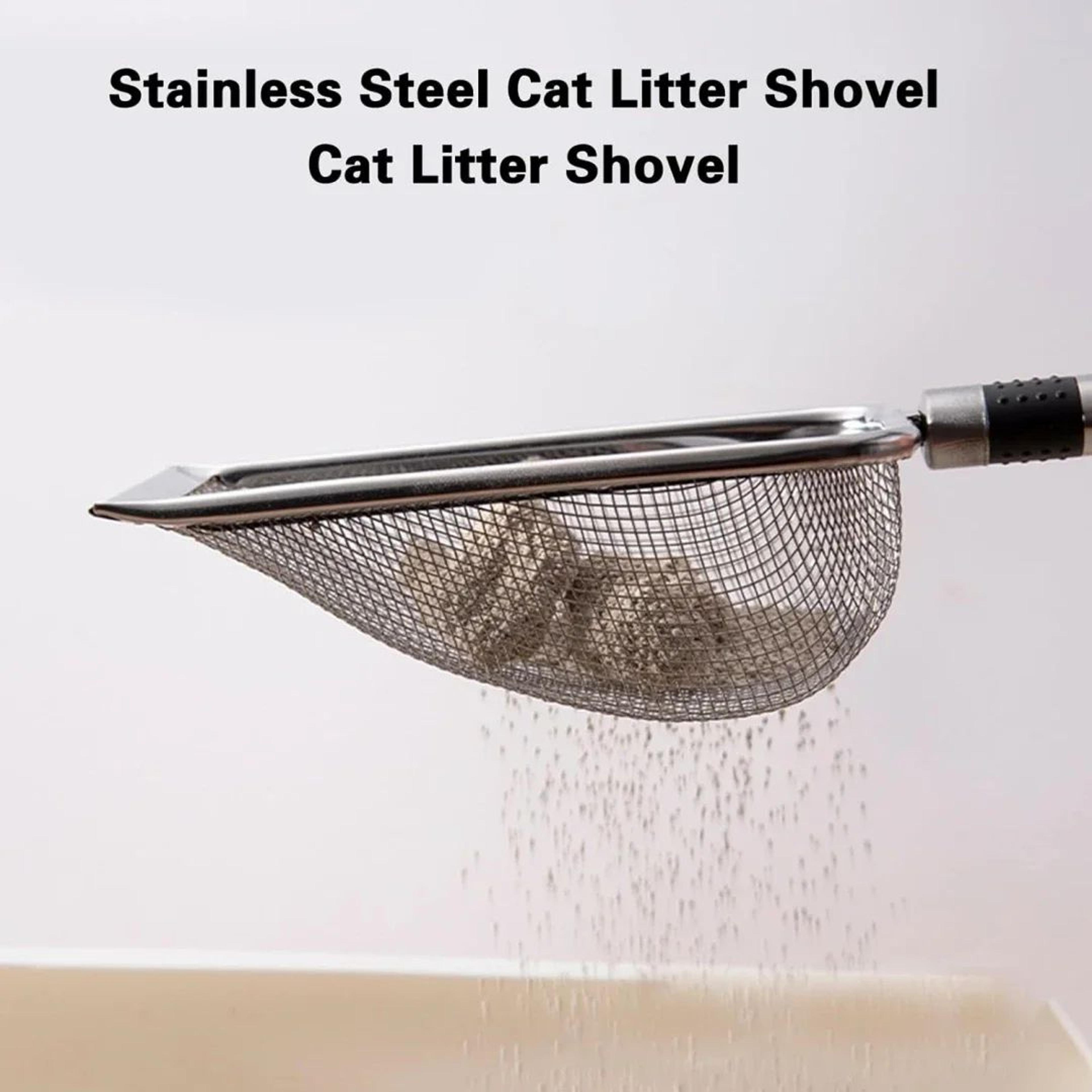 PetClean Pro Stainless Steel Cat Litter Scoop 2