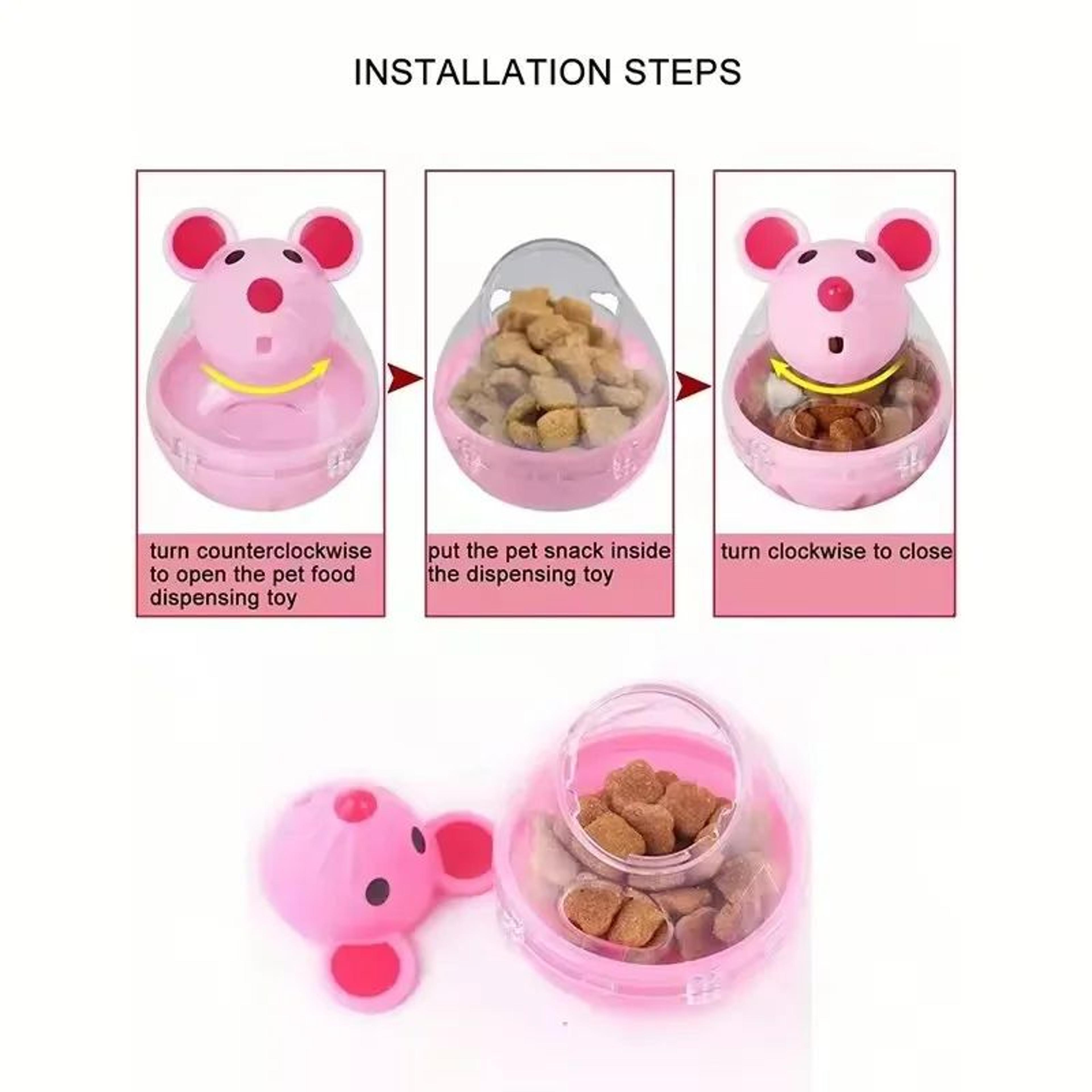Mouse Hunt Cat Puzzle Feeder Toy 3