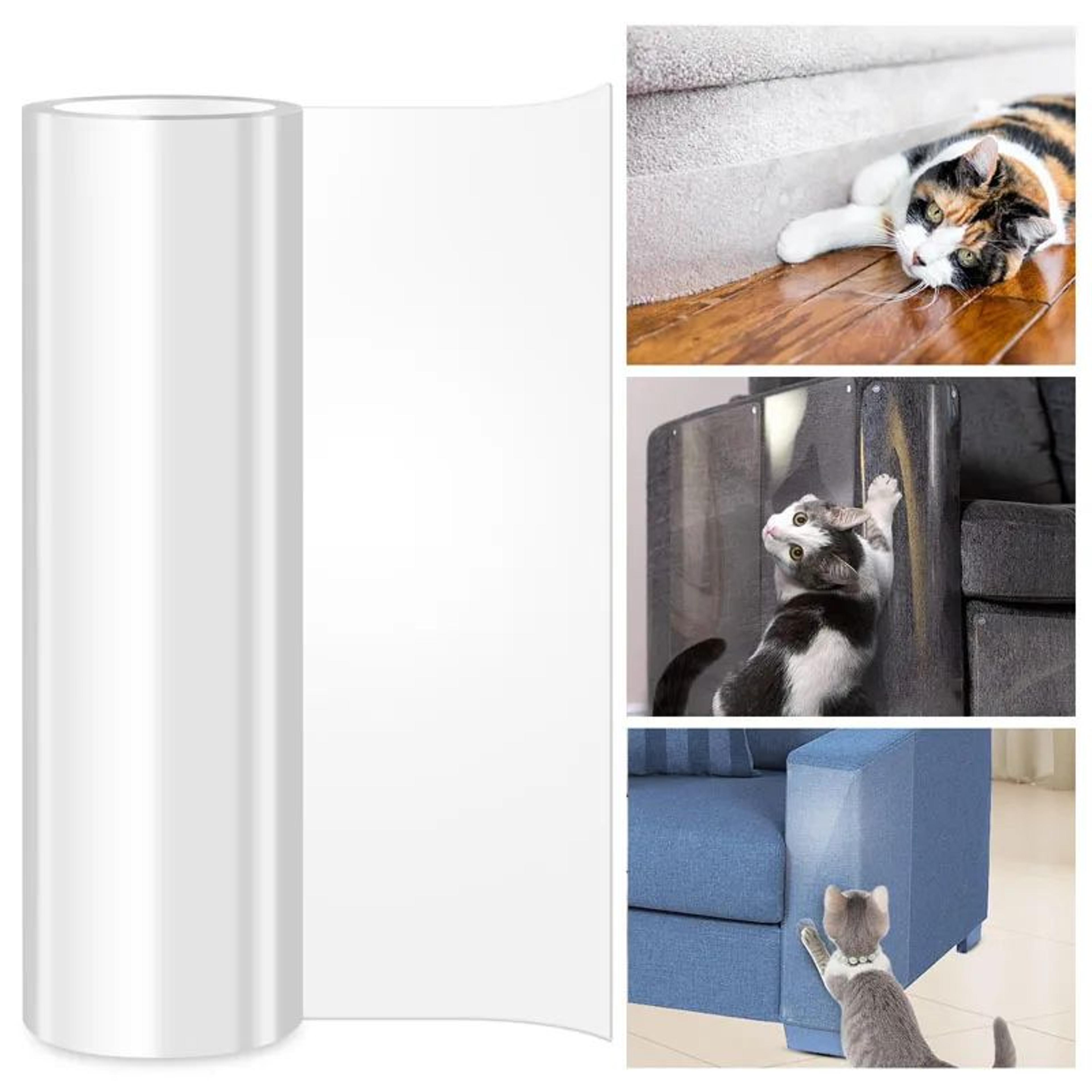 ClearGuard Cat Scratch Furniture Protector Pads 0