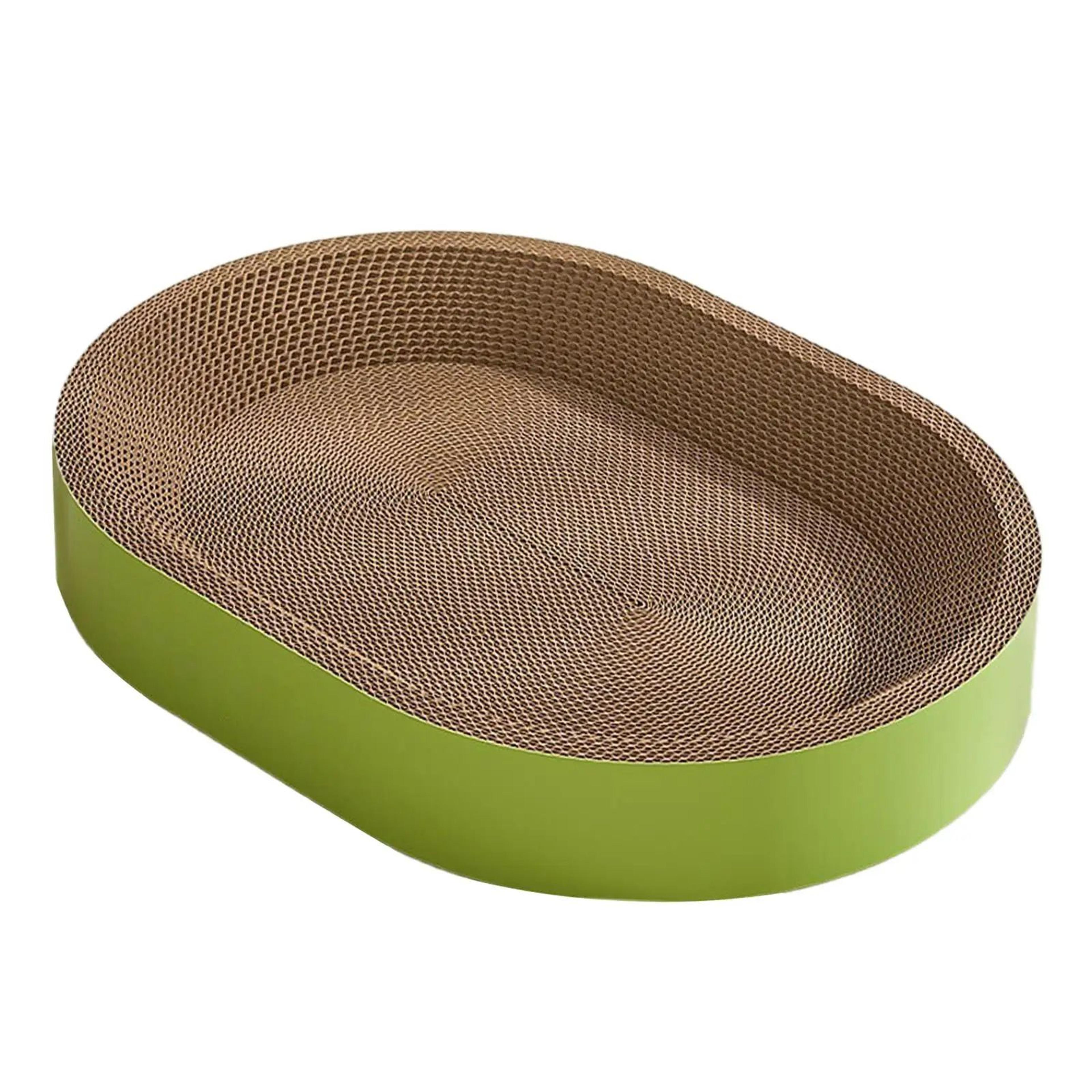 CozyOval Cat Scratcher Lounge Bed  Corrugated Cardboard Scratch Nest For Indoor Cats 6