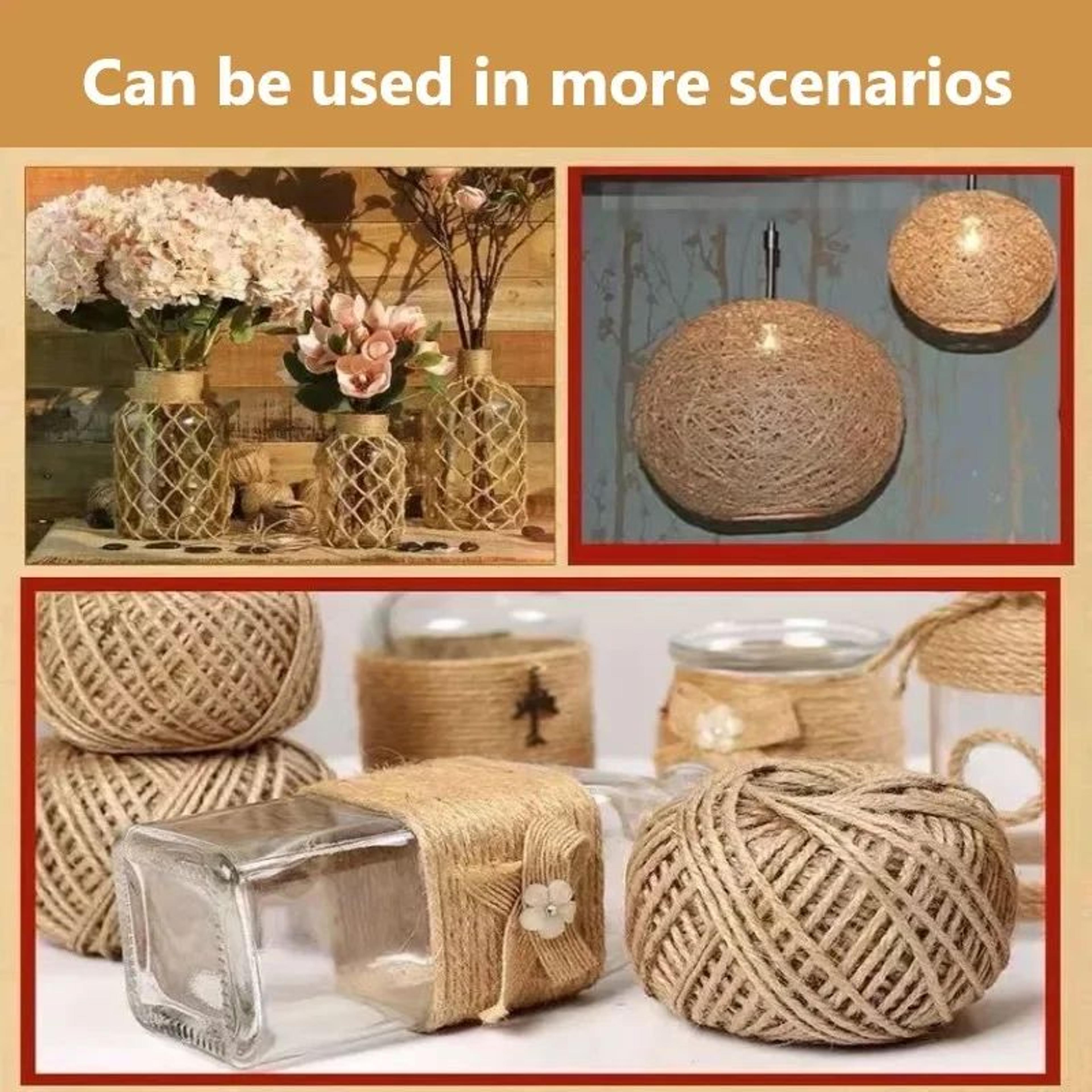 6mm Natural Sisal Cat Scratcher Replacement Rope For Cat Trees  DIY Scratch Posts 4