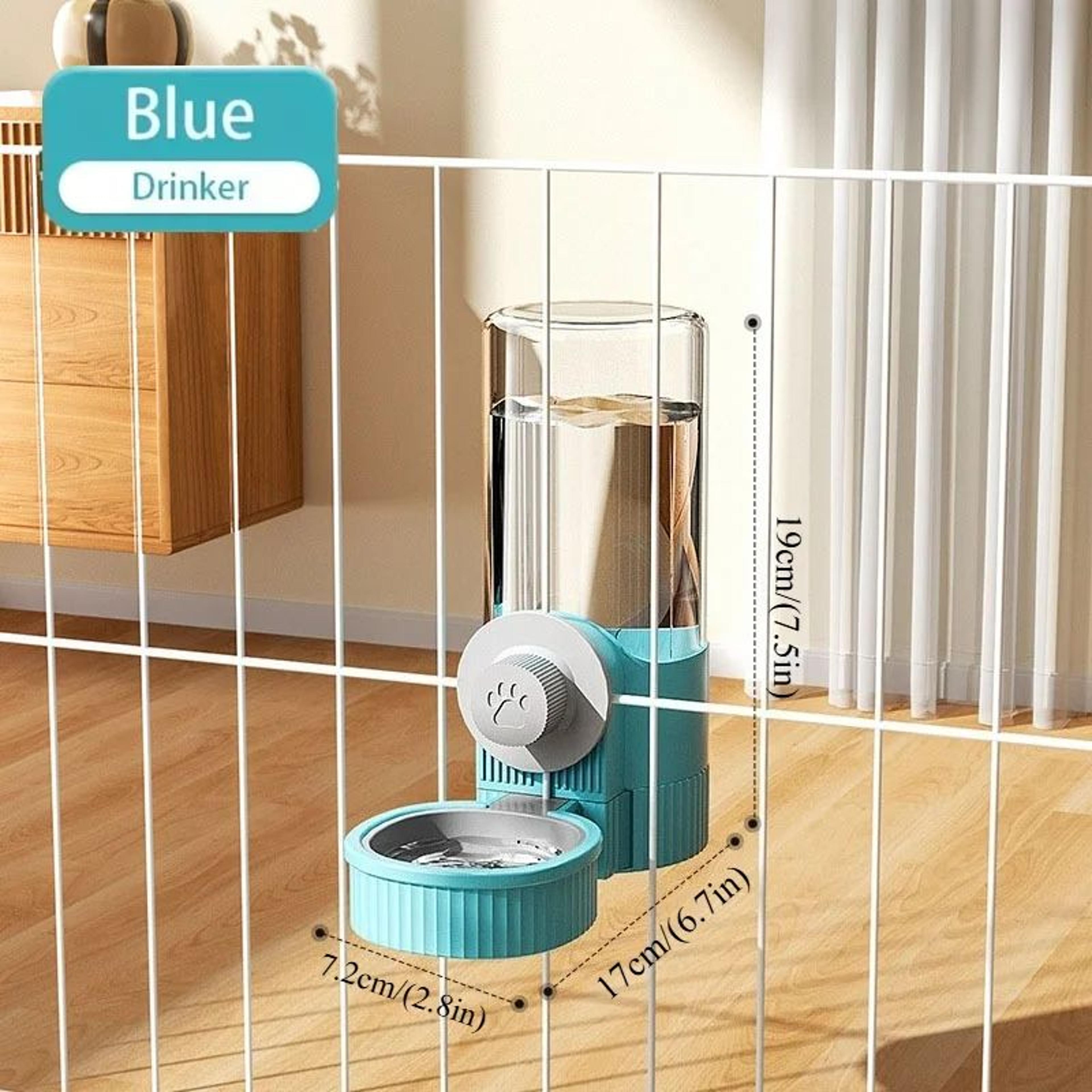 Gravity Hanging Pet Feeder  Water Dispenser Set For Cats Dogs  Small Pets 10
