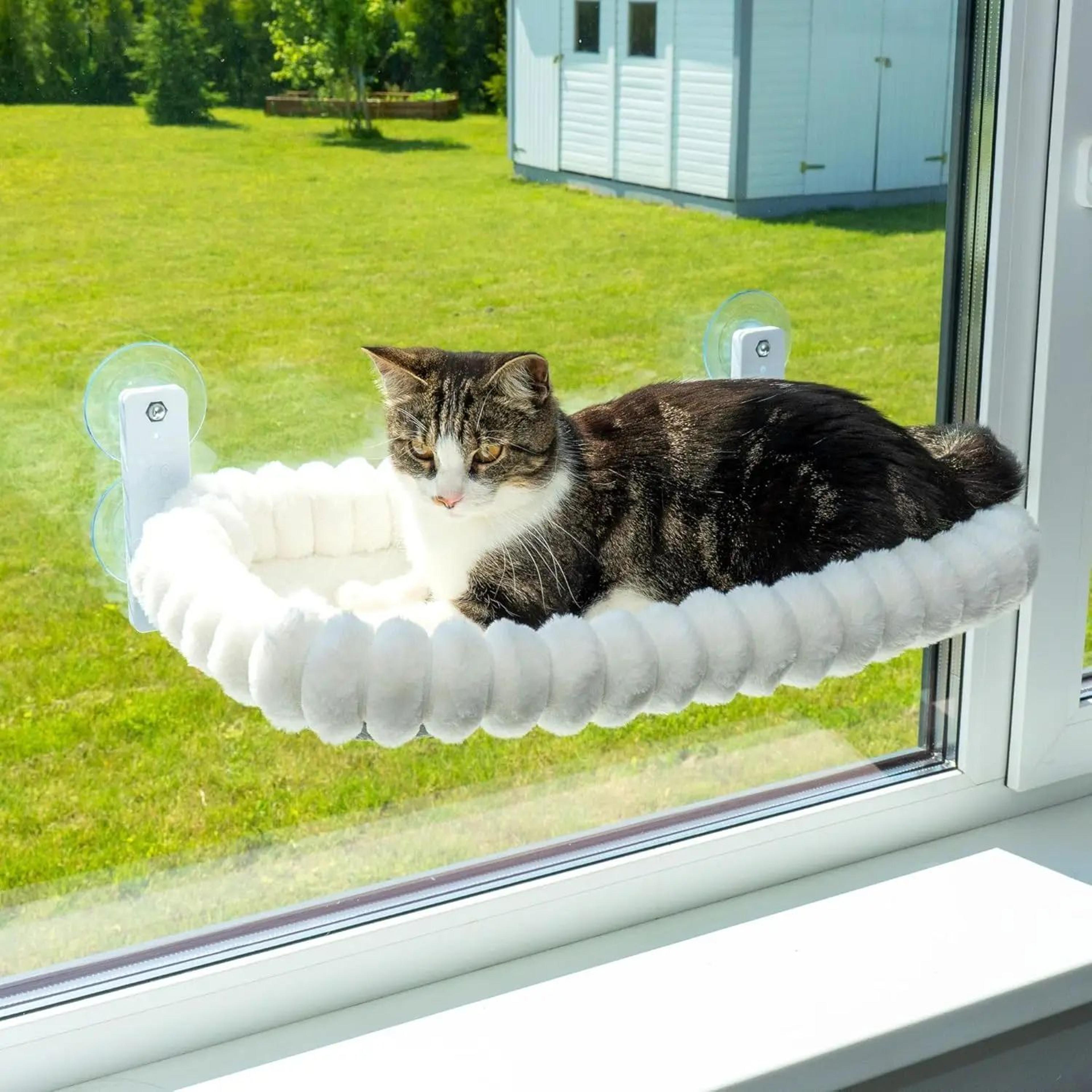SunView Foldable Cat Window Hammock Bed 5