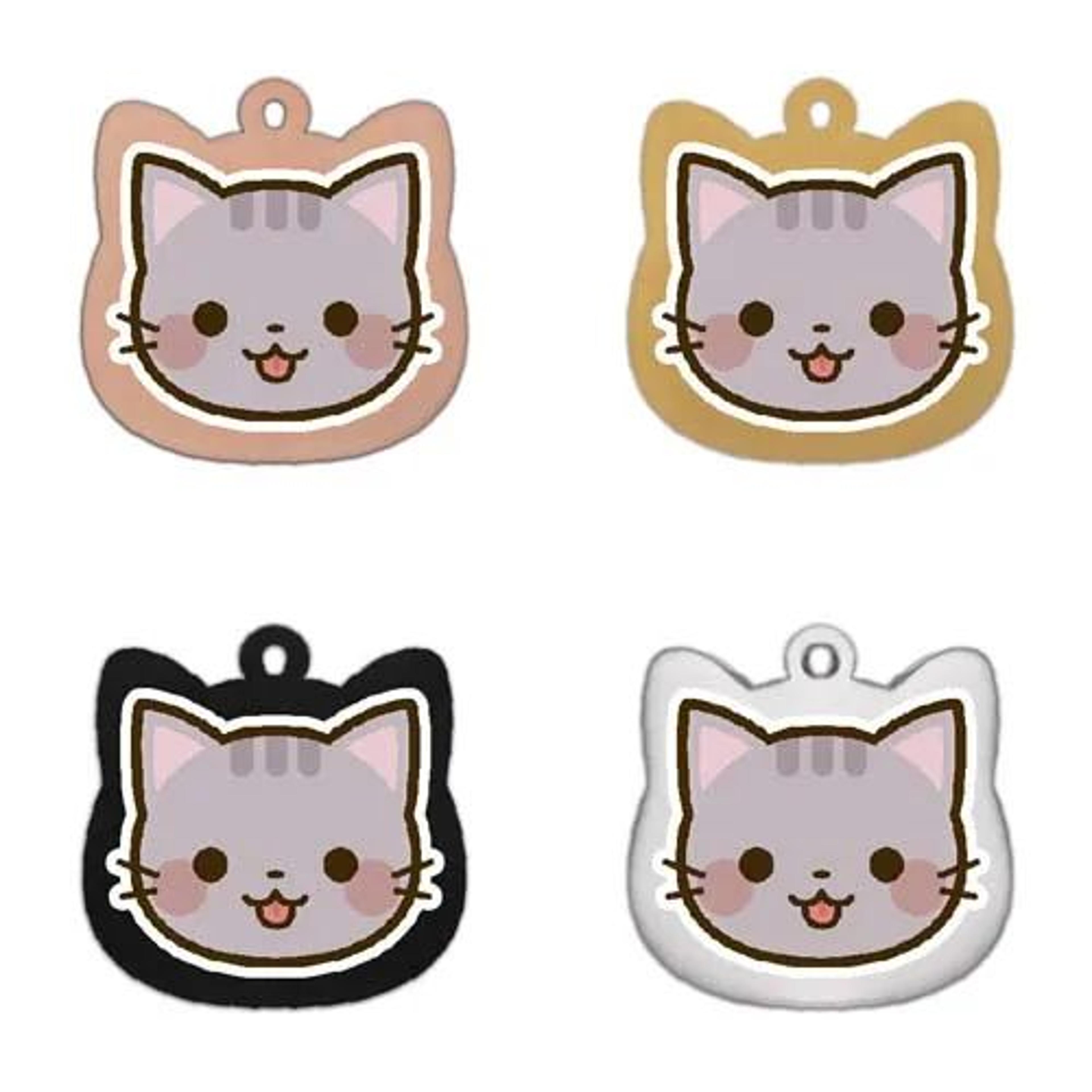Personalized Stainless Steel Cat ID Tag With Custom Engraving 20