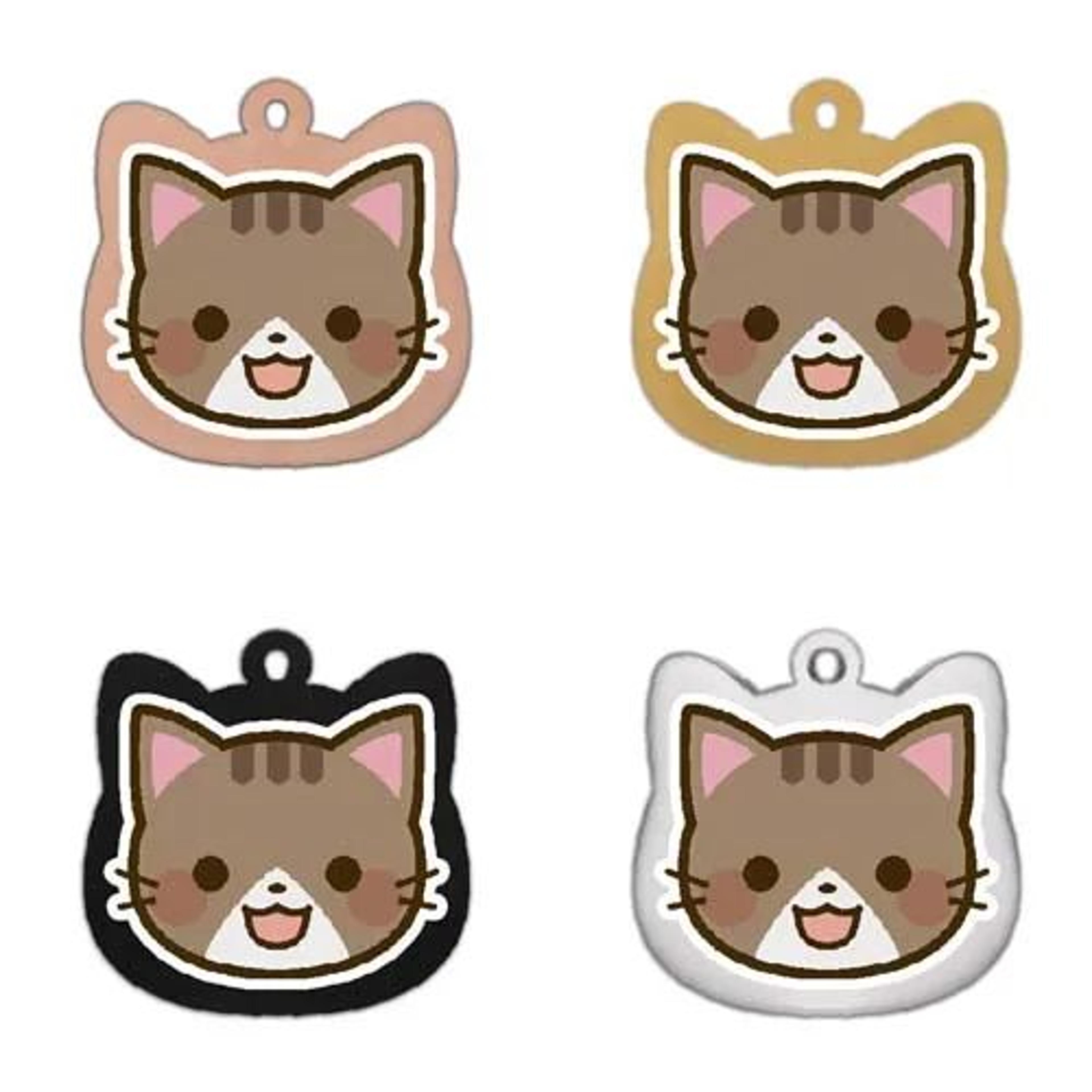 Personalized Stainless Steel Cat ID Tag With Custom Engraving 21