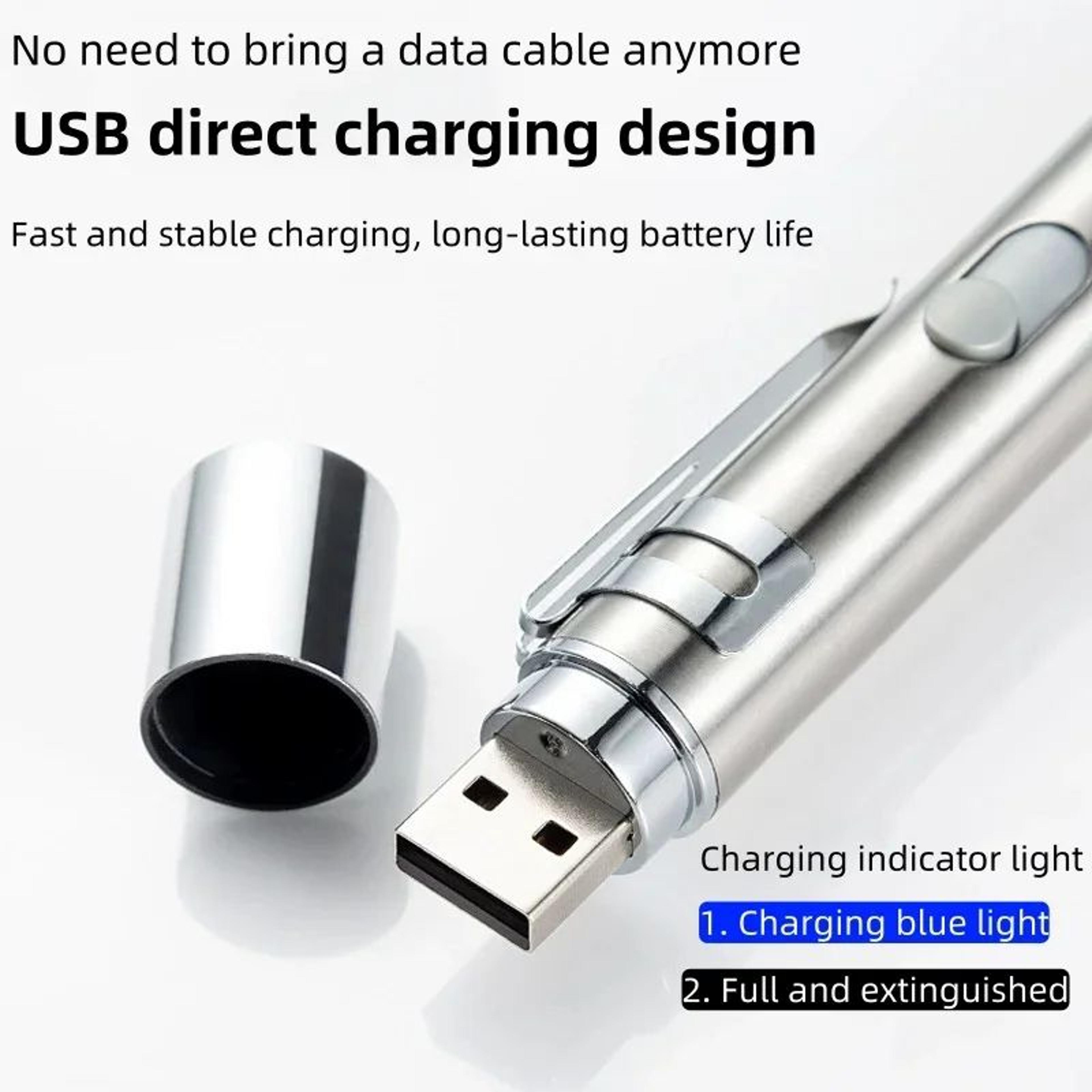 USB Rechargeable Laser Cat Toy With 5 Interactive Patterns 5