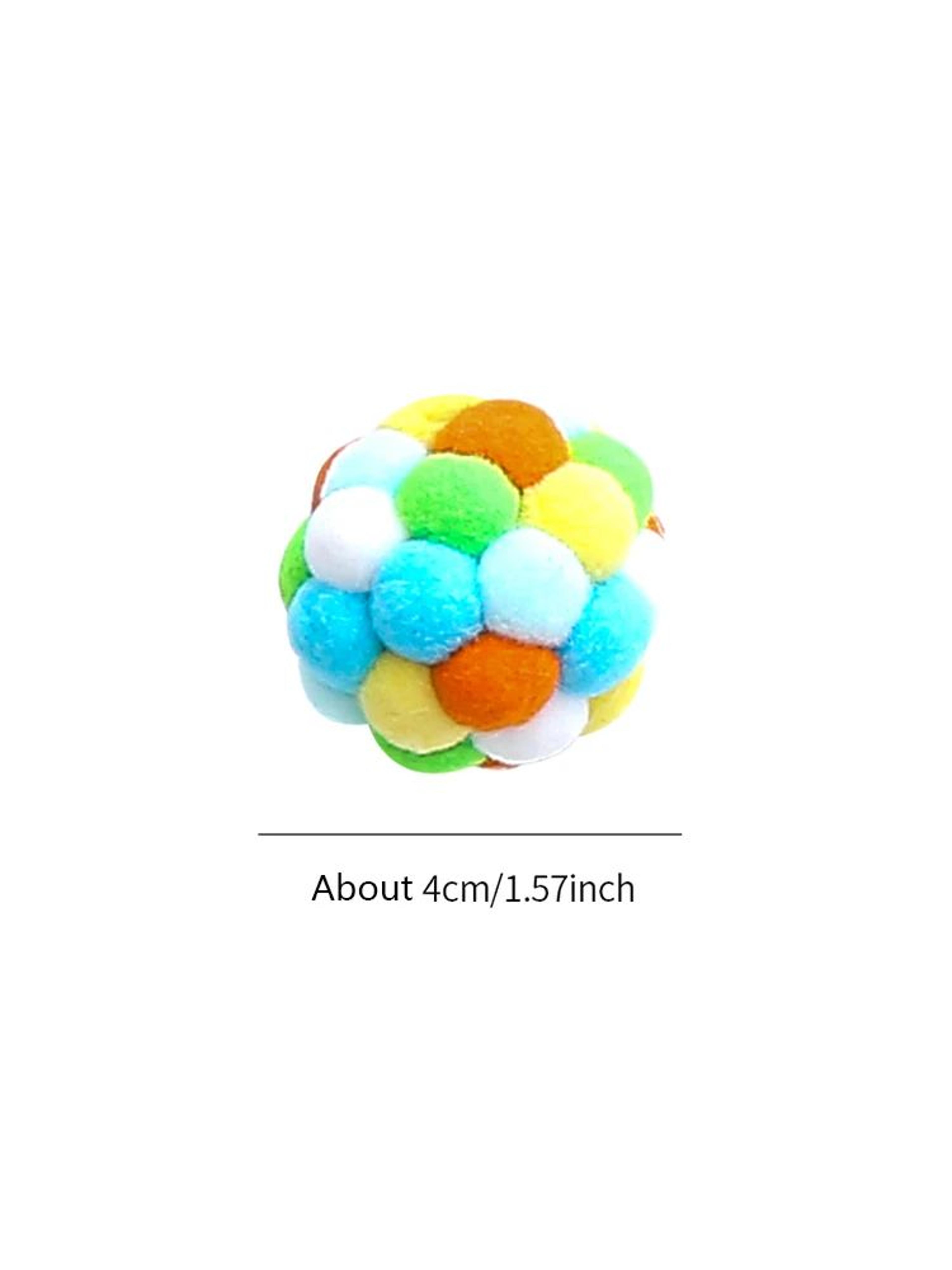 Colorful Bell Ball Interactive Cat Toy 13