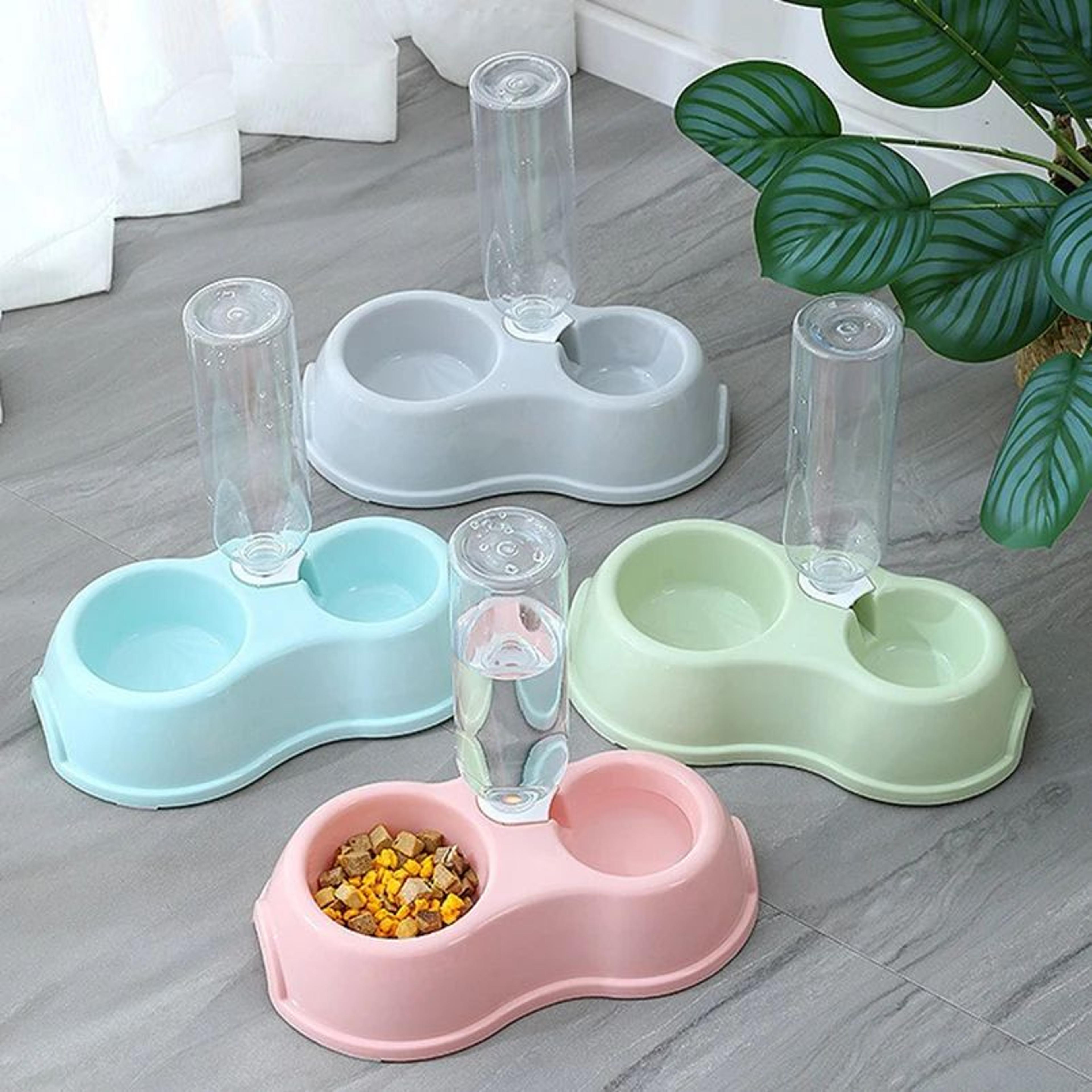 2in1 Automatic Water Dispenser  Double Feeding Bowl For Cats And Dogs 4