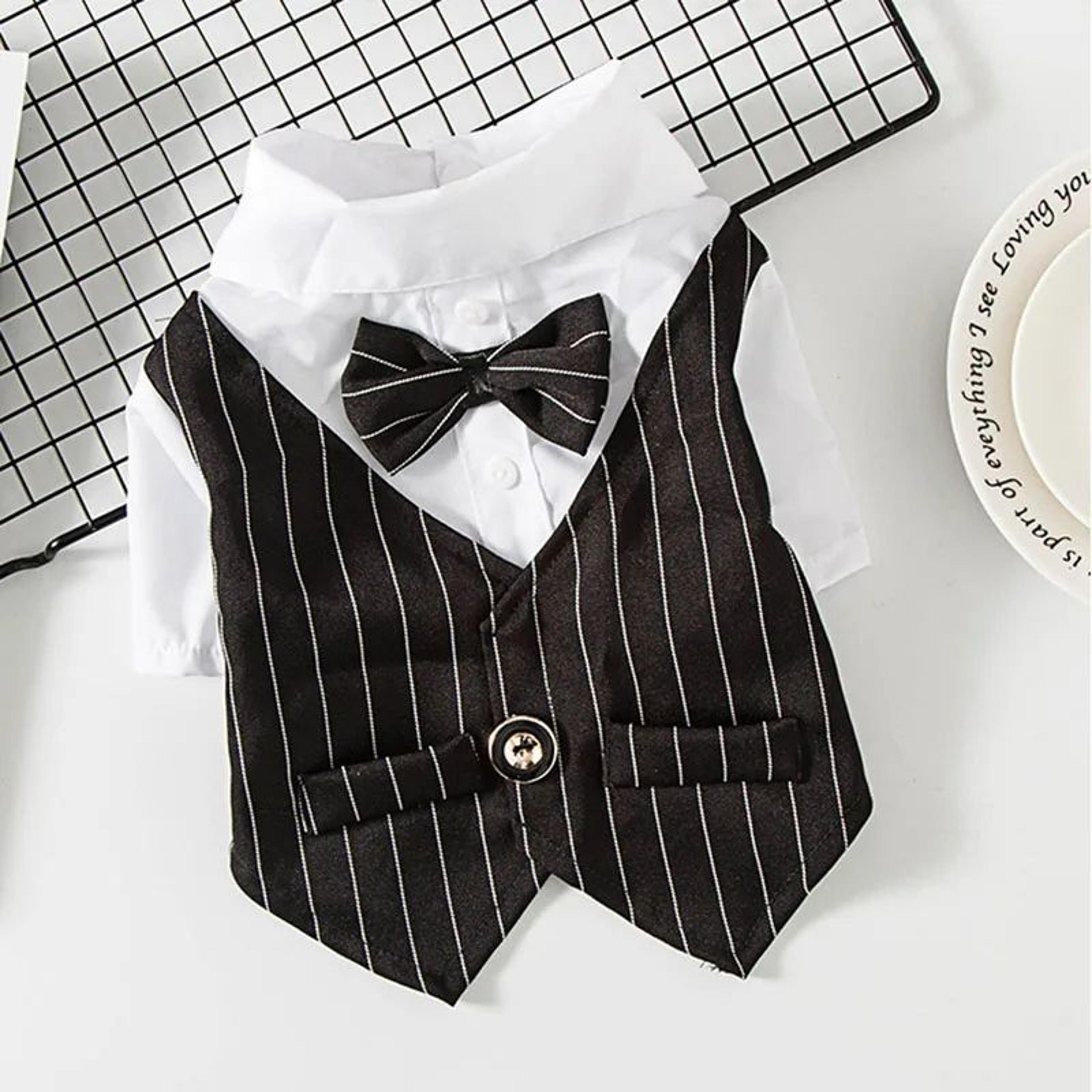 Dapper Pet Party Suit Jacket For Cats And Small Dogs 7